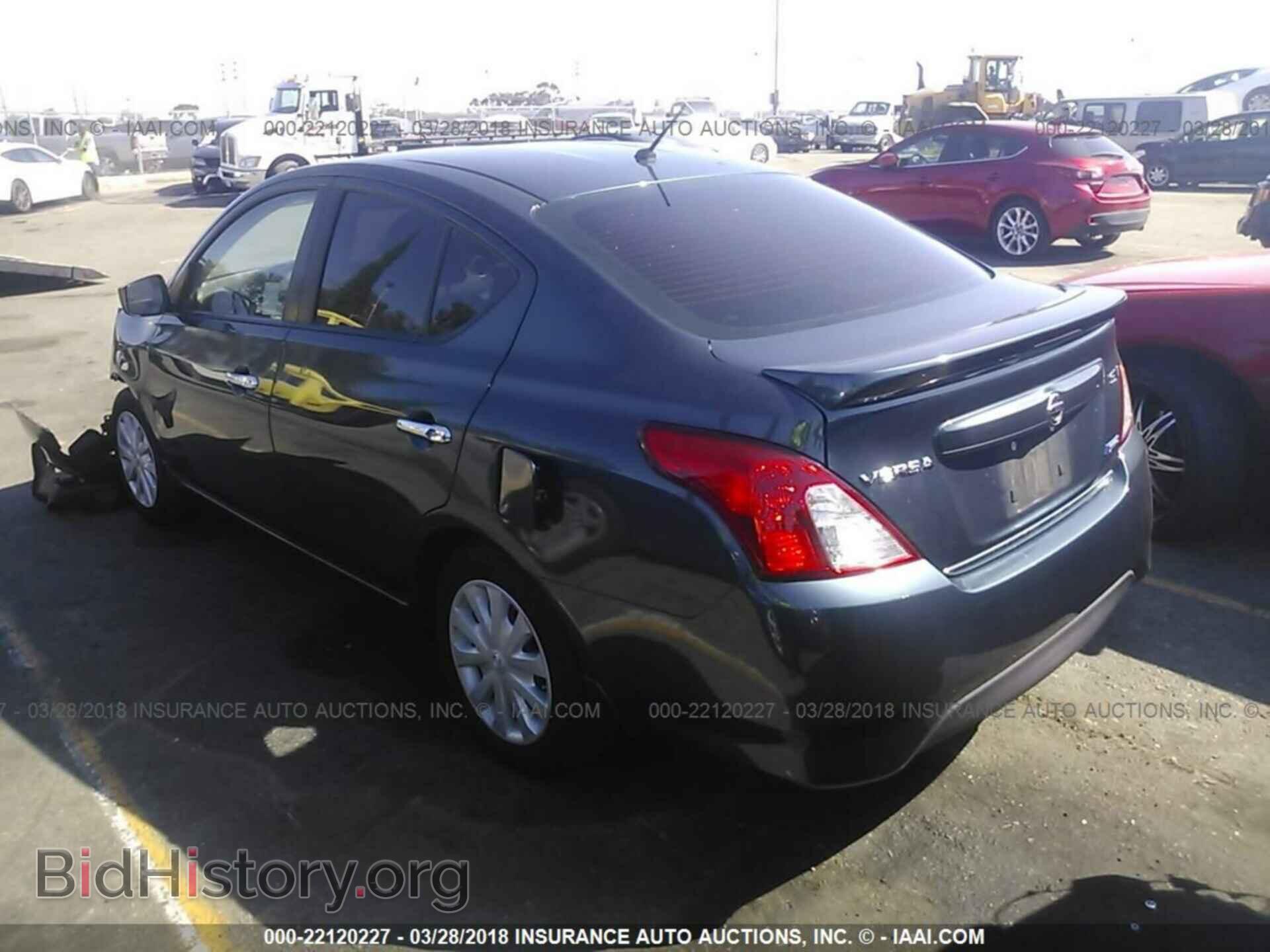 2016 Nissan Versa - VIN: 3N1CN7AP2GL847170 - Фото 3
