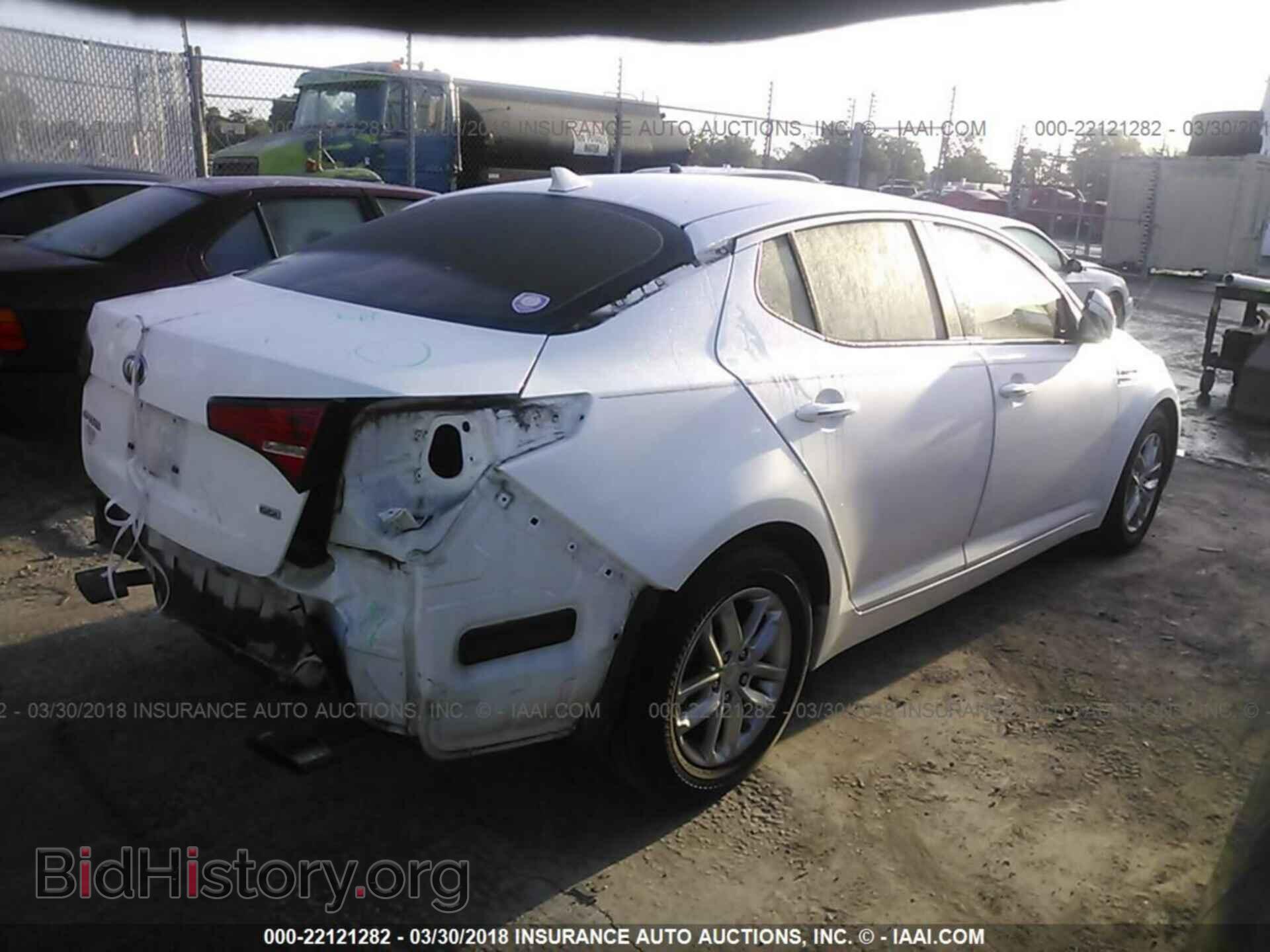 2013 Kia Optima - VIN: KNAGM4A77D5402464 - Фото 4