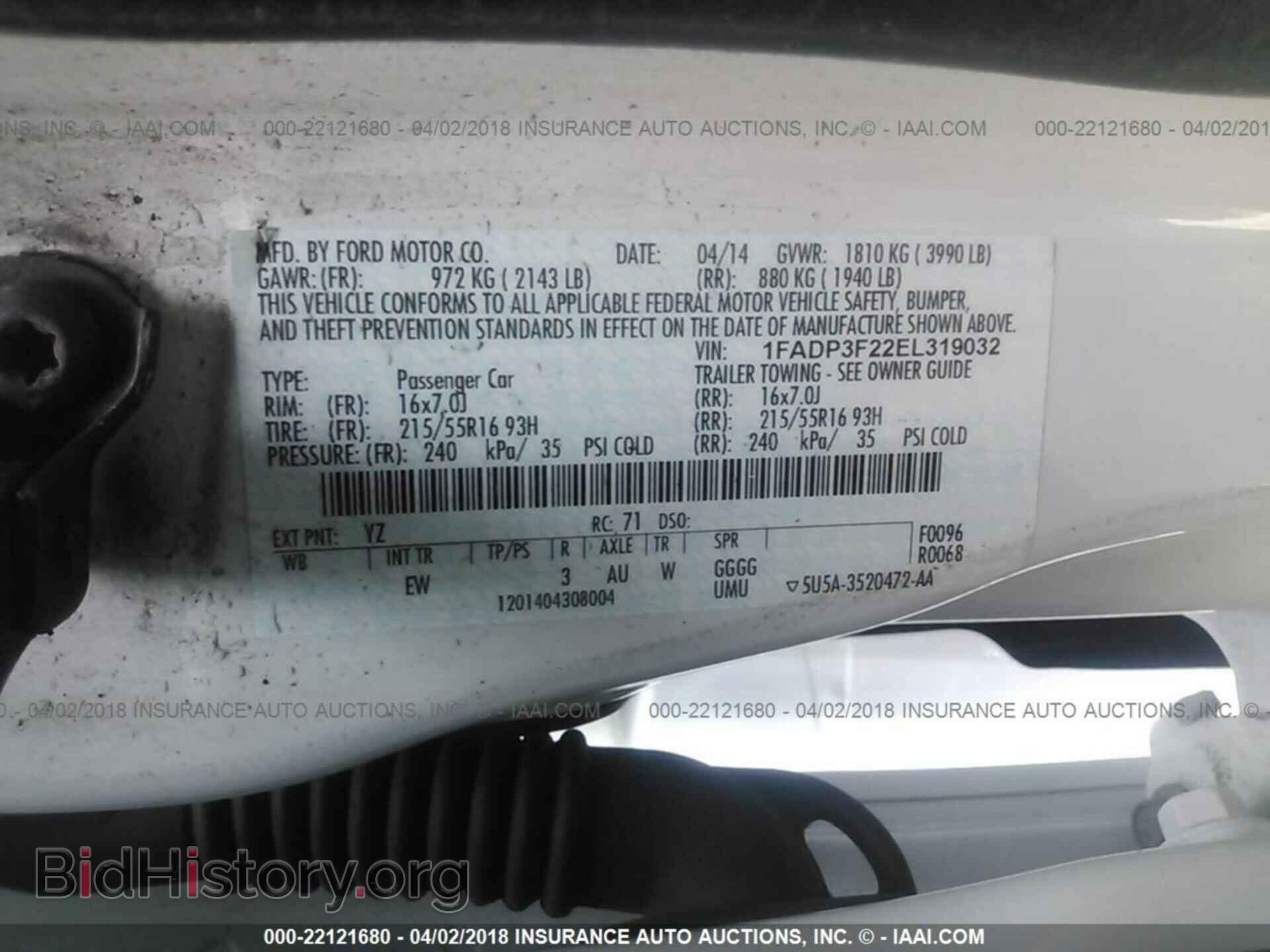 2014 Ford Focus - VIN: 1FADP3F22EL319032 - Photo 9