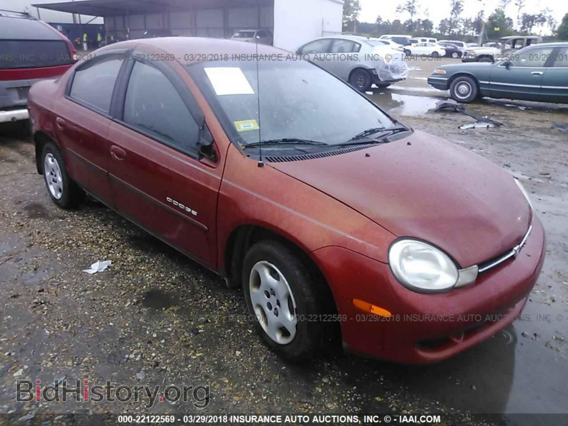Photo 1B3ES46C8YD771238 - DODGE NEON 2000