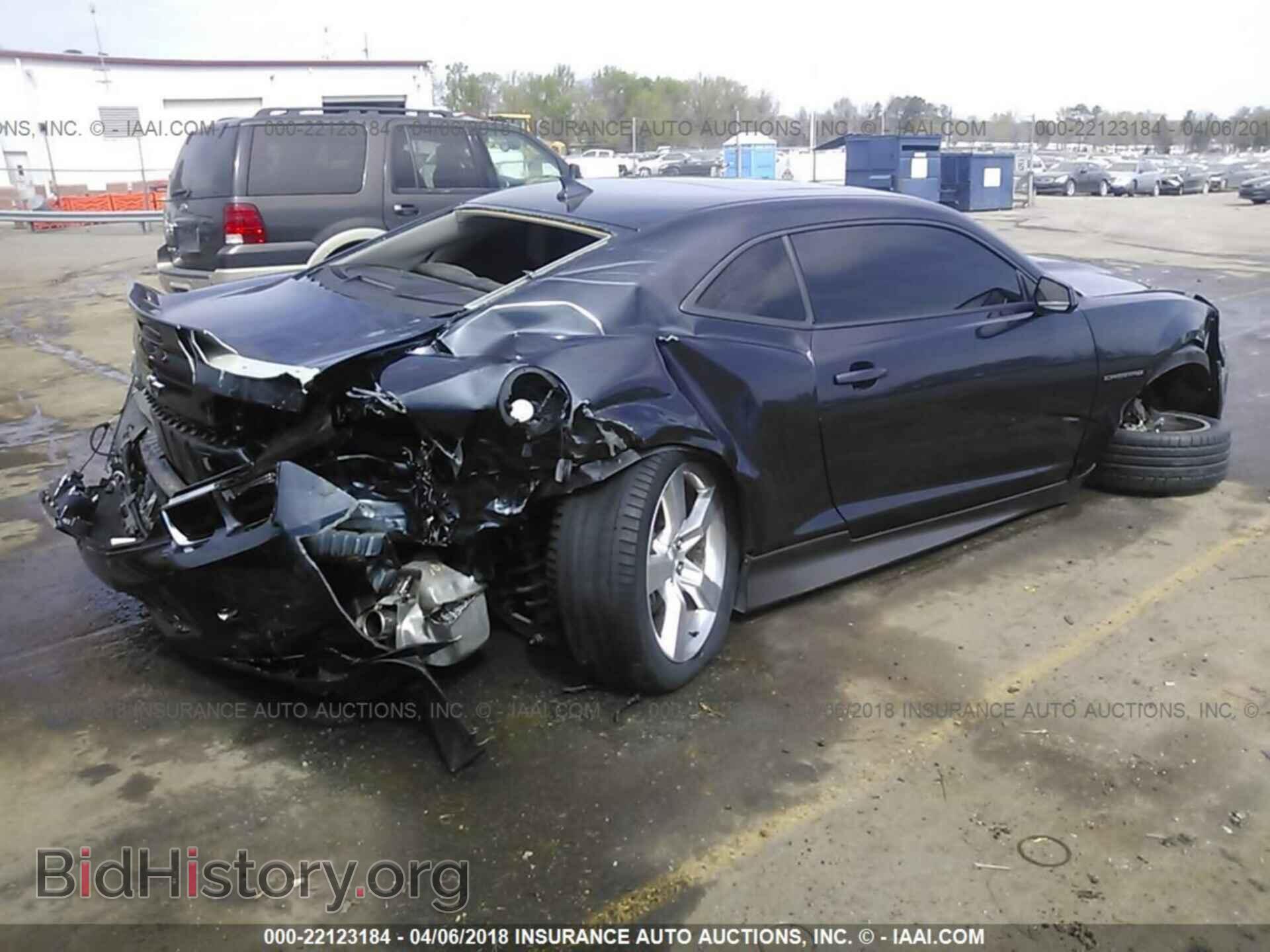 2013 Chevrolet Camaro - VIN: 2G1FC1E35D9190974 - Фото 4