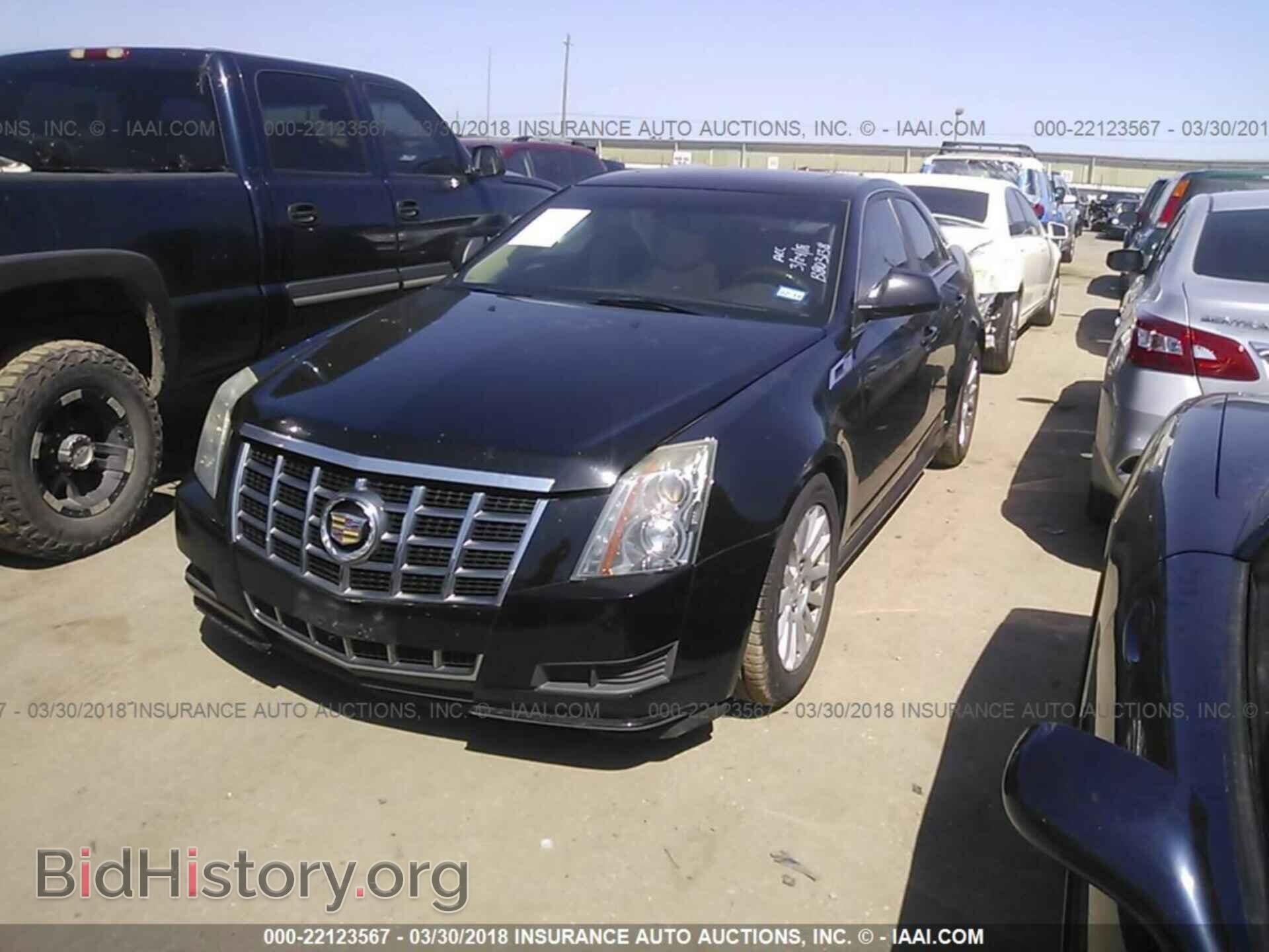 2012 Cadillac Cts - VIN: 1G6DE5E55C0140587 - Фото 2