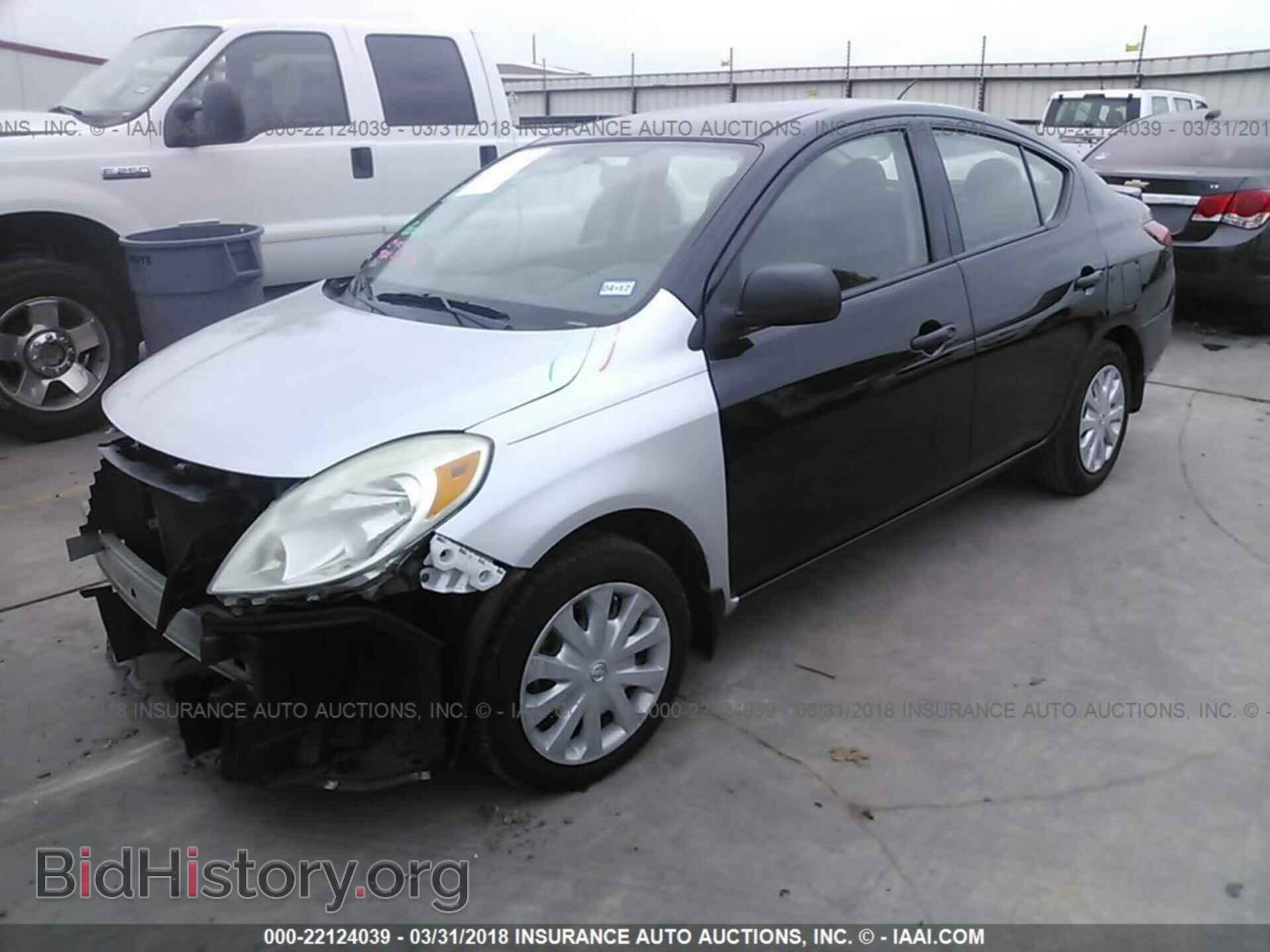 2014 Nissan Versa - VIN: 3N1CN7AP9EL854792 - Photo 2