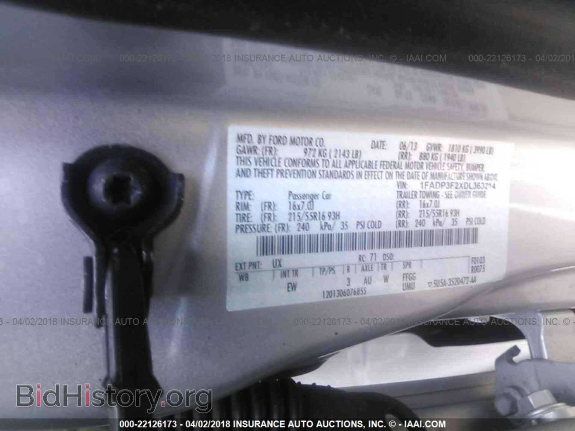 2013 Ford Focus - VIN: 1FADP3F2XDL363214 - Фото 9
