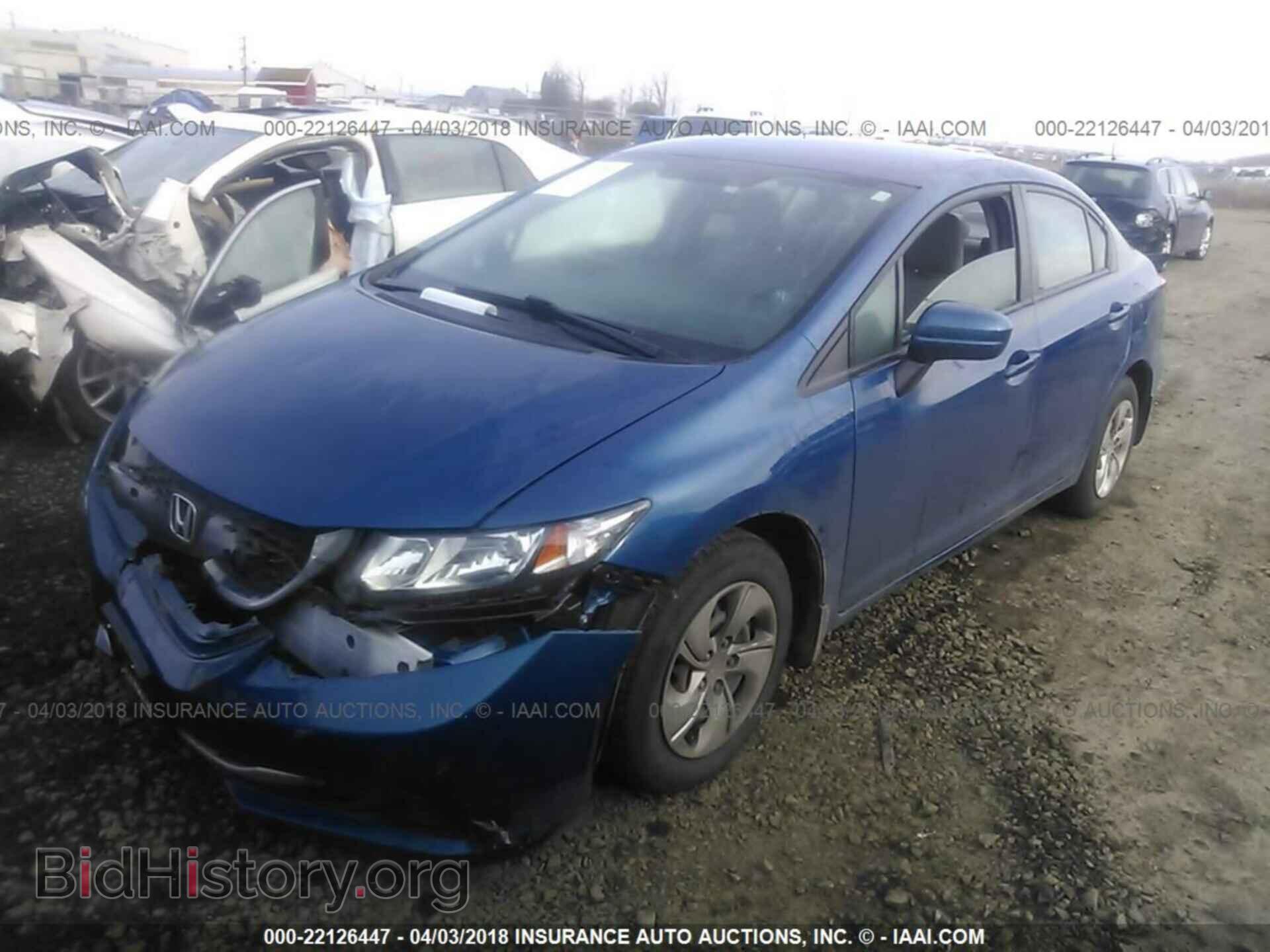 2014 Honda Civic - VIN: 19XFB2F51EE252664 - Фото 2