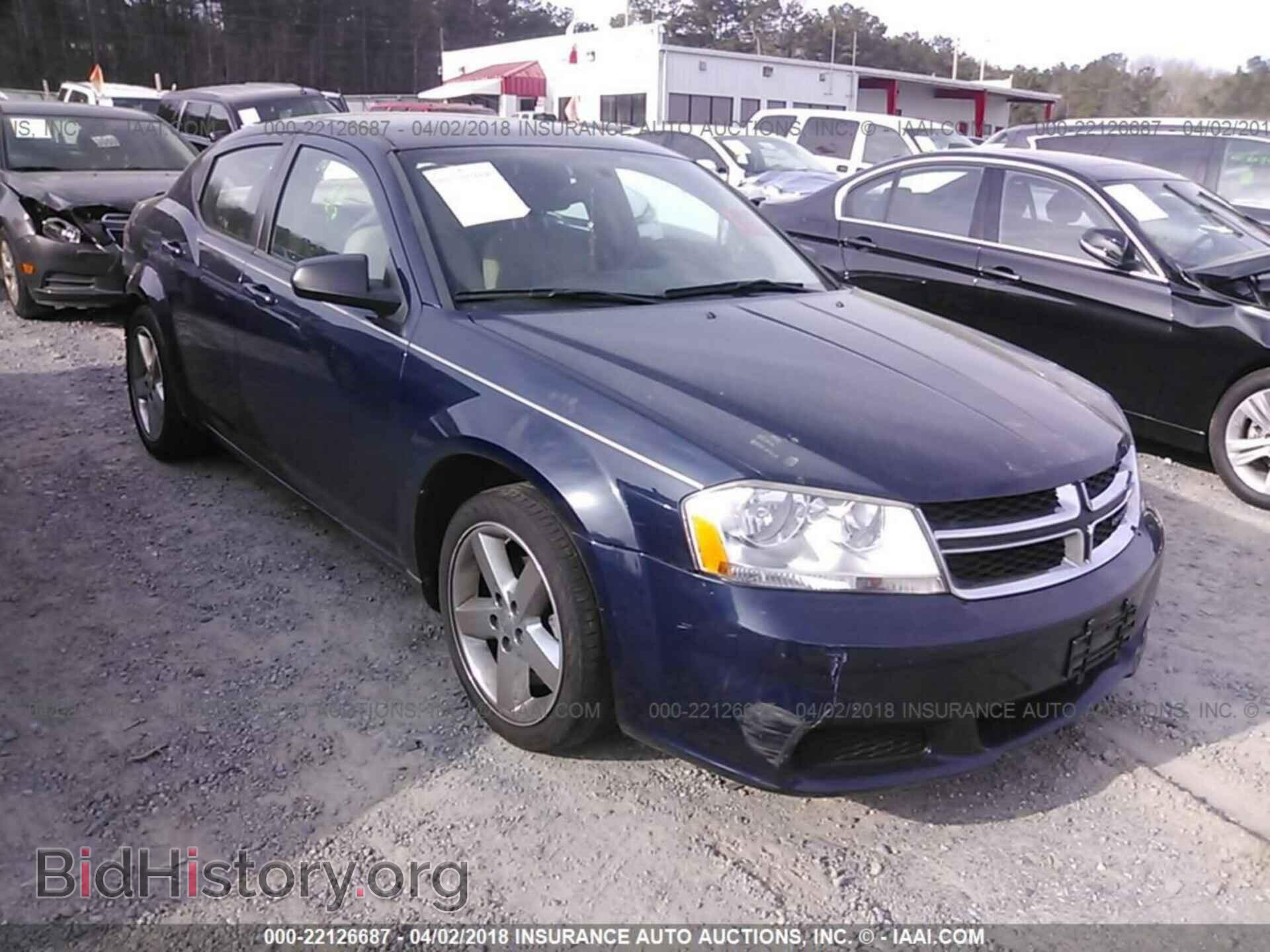 Photo 1C3CDZAB4DN725491 - DODGE AVENGER 2013