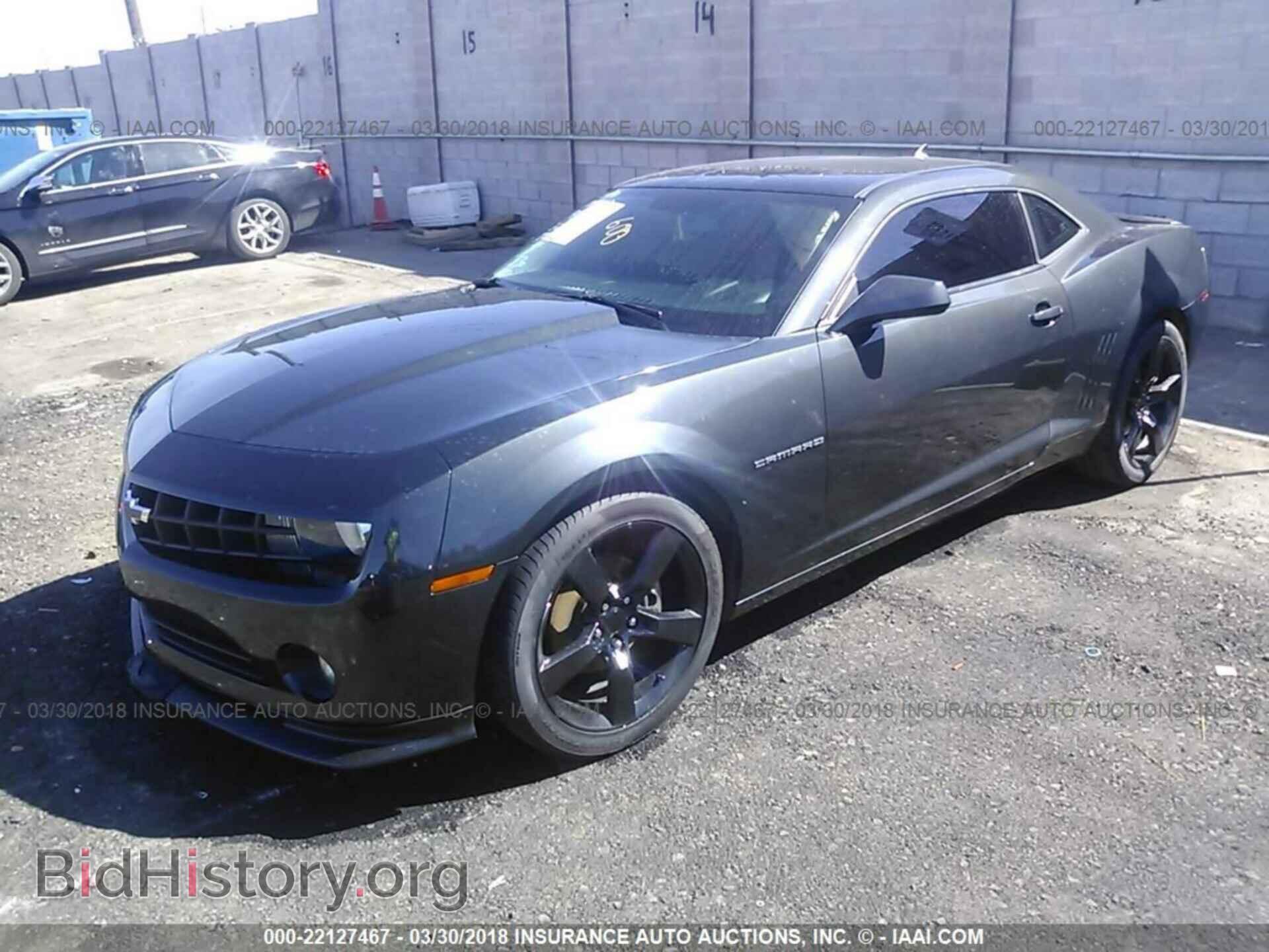 2012 Chevrolet Camaro - VIN: 2G1FA1E30C9183807 - Фото 2