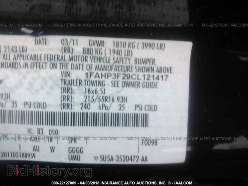 2012 Ford FOCUS (VIN 1FAHP3F29CL121417) — photo 9 of 10