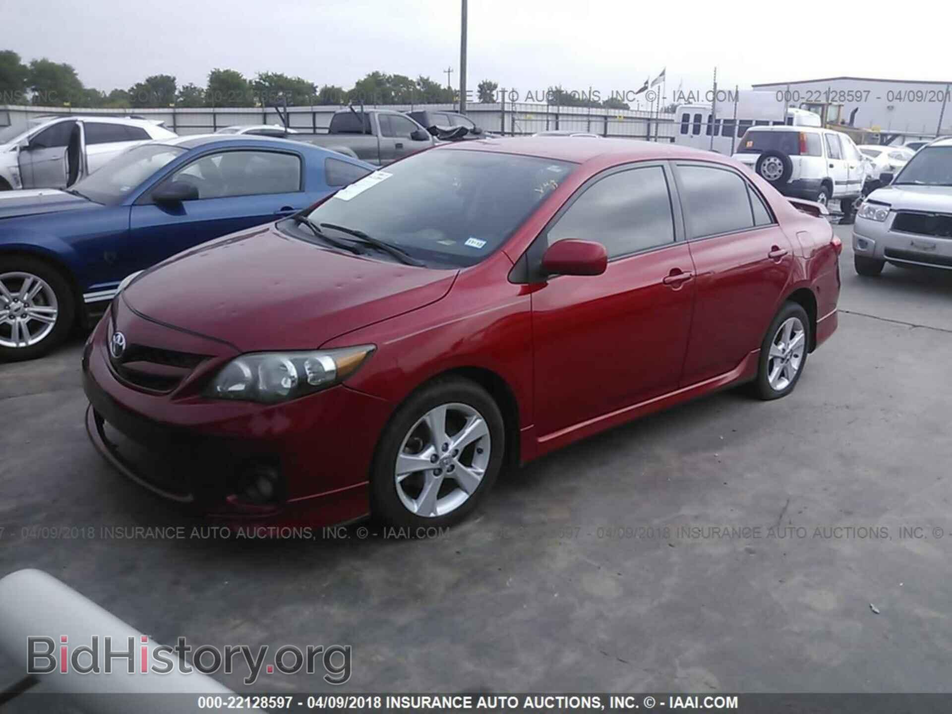 2012 Toyota Corolla - VIN: 5YFBU4EE3CP072961 - Фото 2