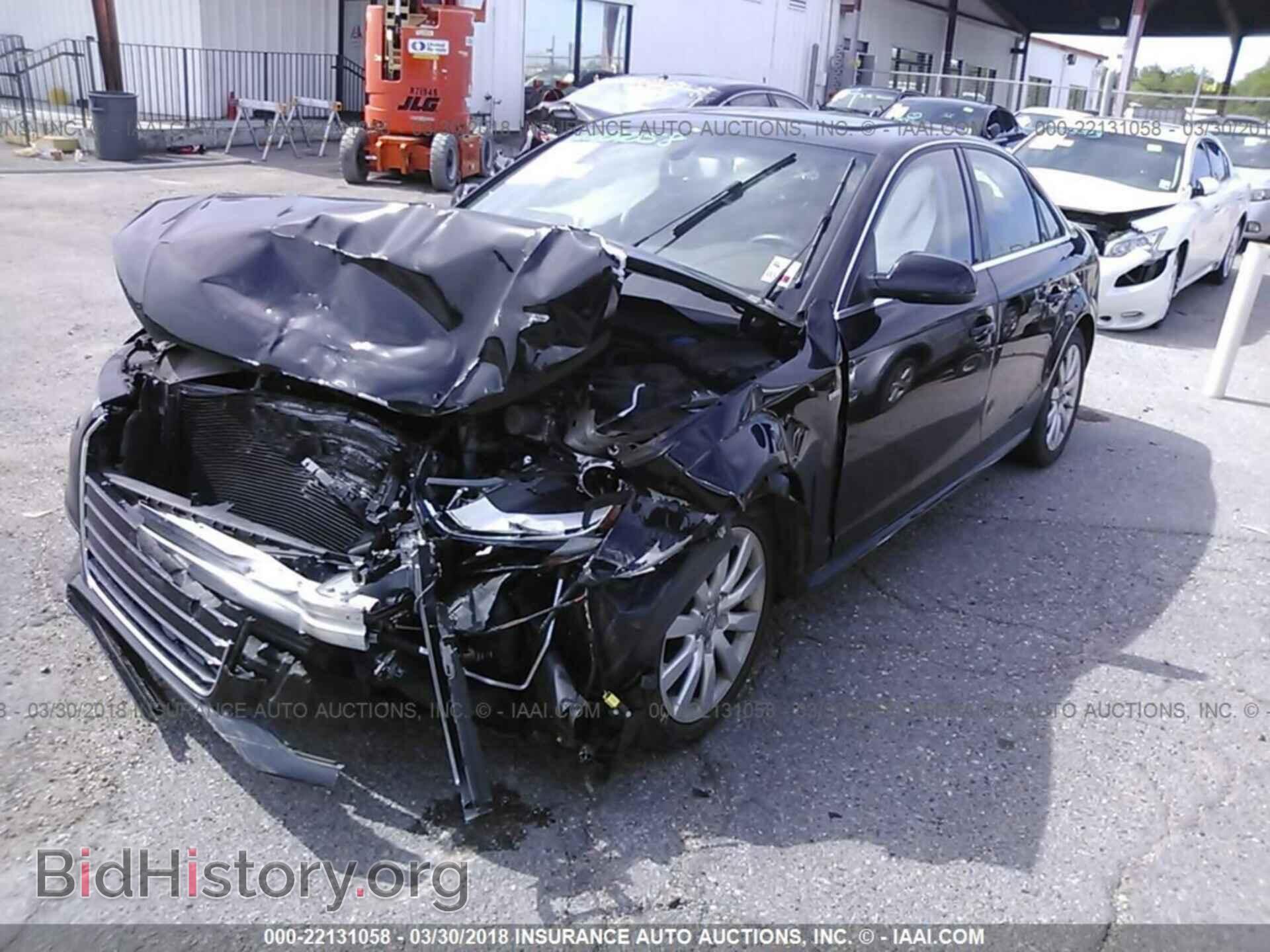 2015 Audi A4 - VIN: WAUBFAFLXFN043042 - Фото 2