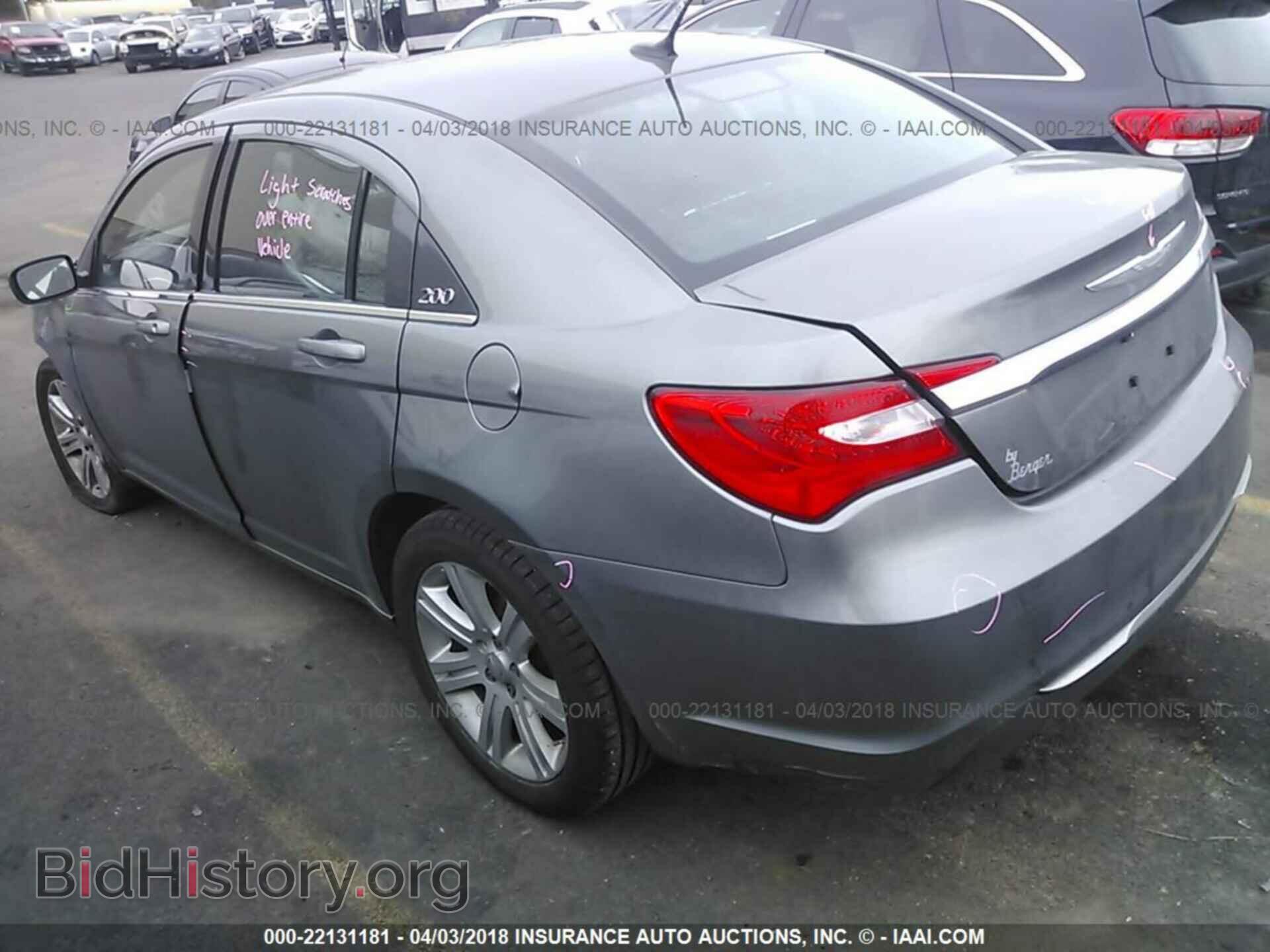 2013 Chrysler 200 - VIN: 1C3CCBBB4DN694073 - Photo 3