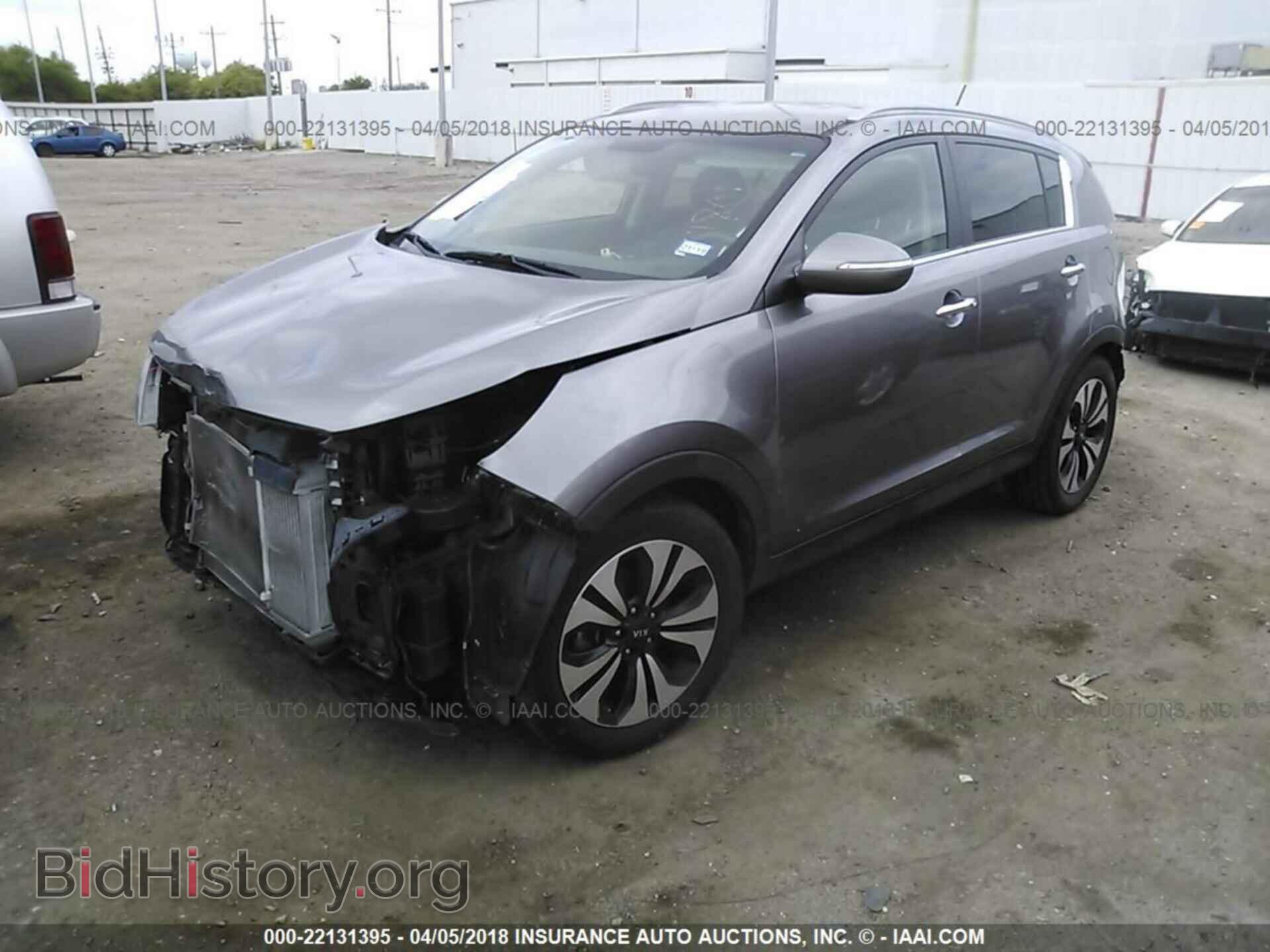 2013 Kia Sportage - VIN: KNDPC3A67D7431801 - Фото 2