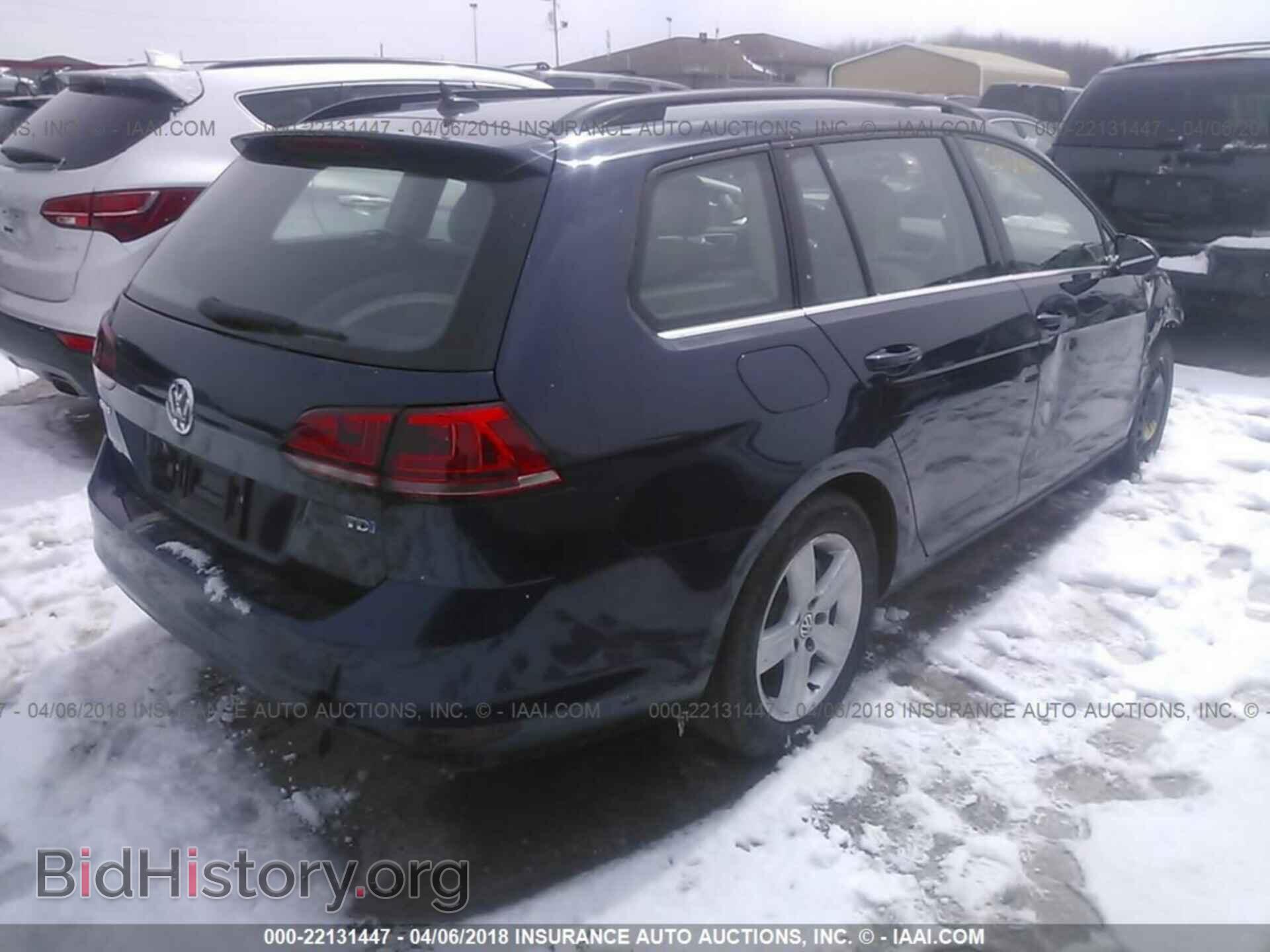 2015 Volkswagen Golf - VIN: 3VWCA7AU2FM514973 - Фото 4