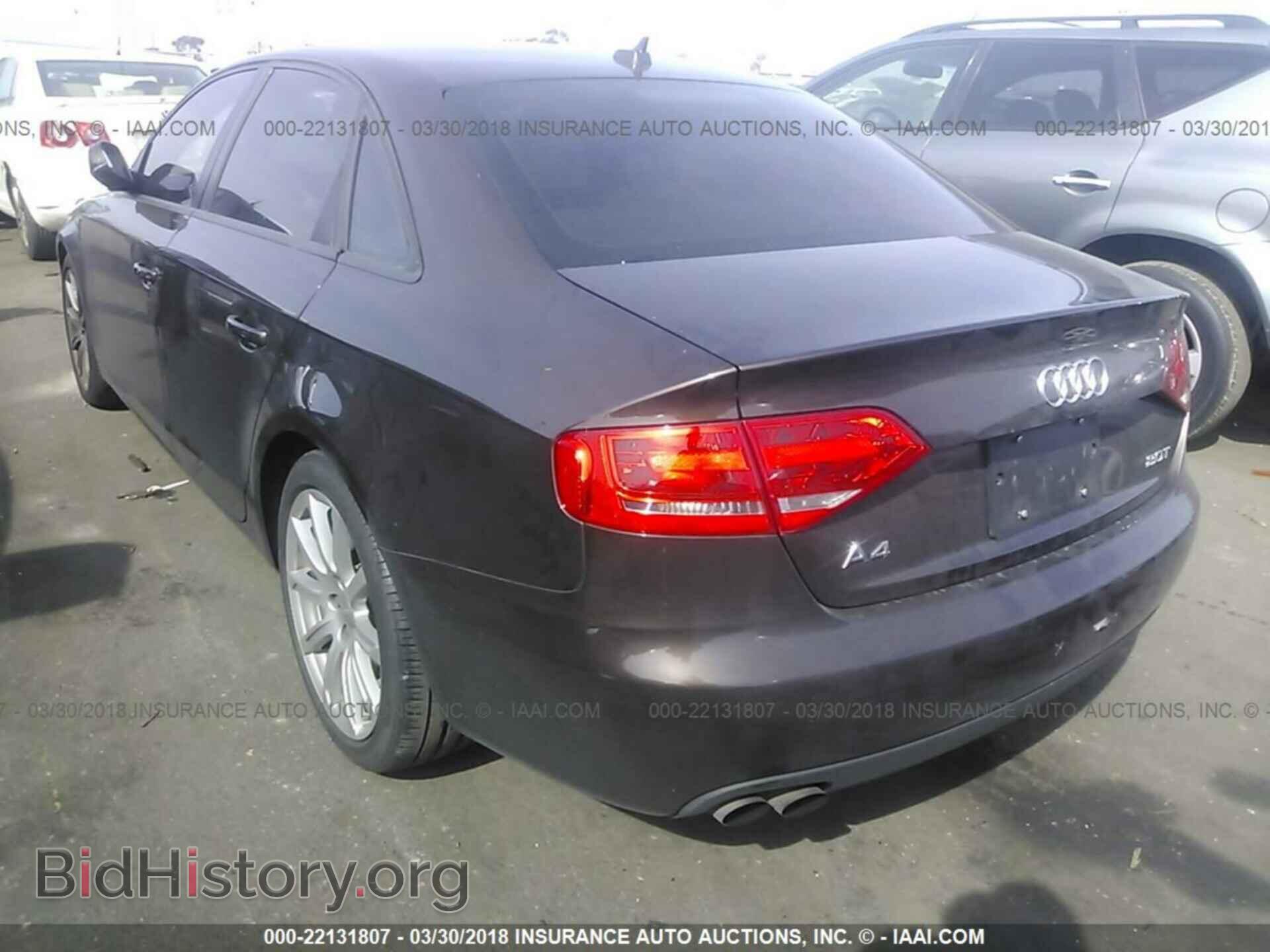2011 Audi A4 - VIN: WAUAFAFL9BN008658 - Фото 3