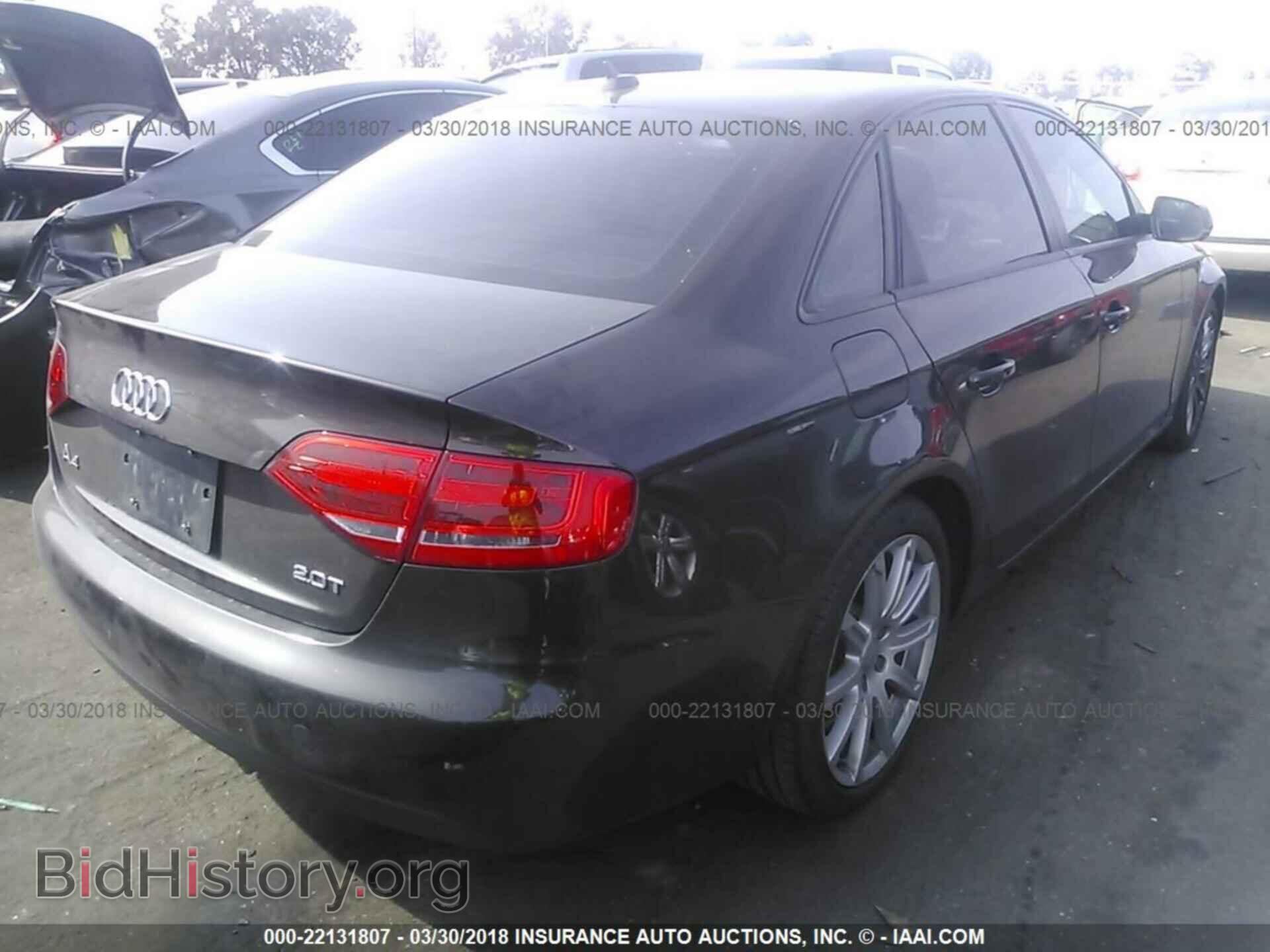 2011 Audi A4 - VIN: WAUAFAFL9BN008658 - Фото 4