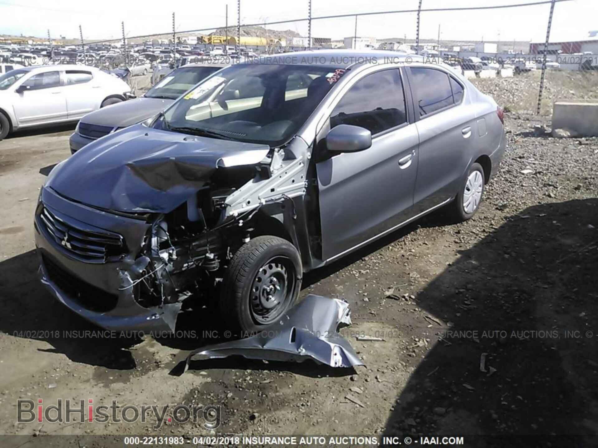 2017 Mitsubishi Mirage - VIN: ML32F3FJ9HHF05322 - Фото 2