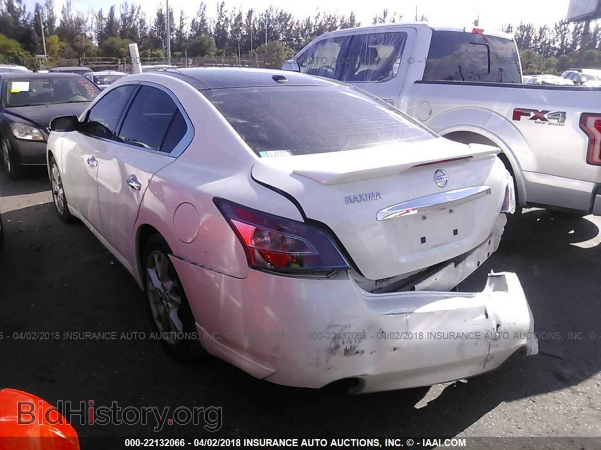2014 Nissan Maxima - VIN: 1N4AA5AP3EC442289 - Фото 3