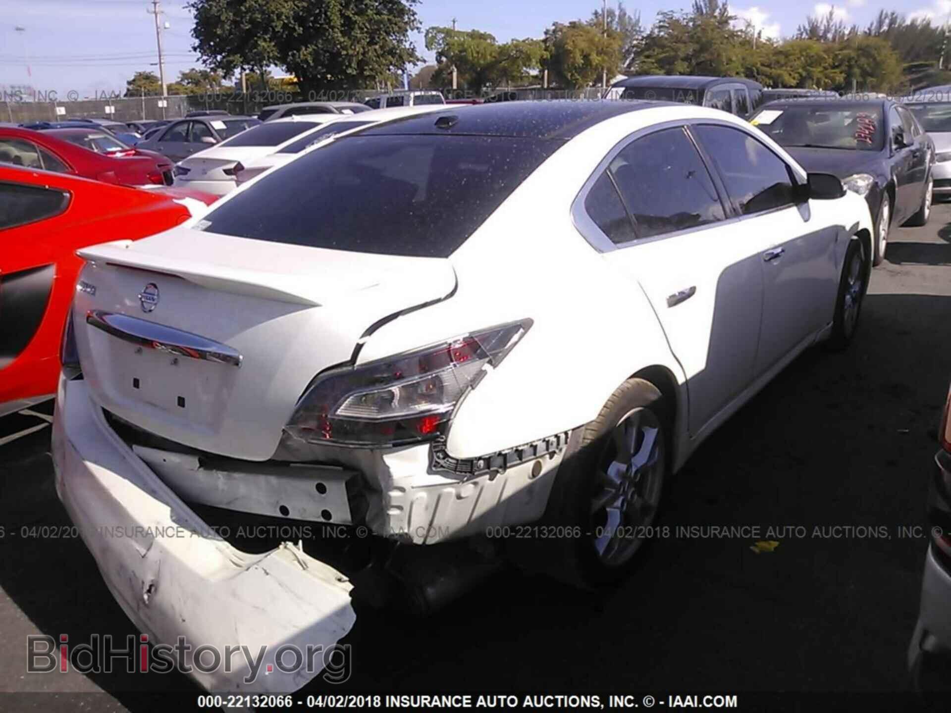 2014 Nissan Maxima - VIN: 1N4AA5AP3EC442289 - Фото 4