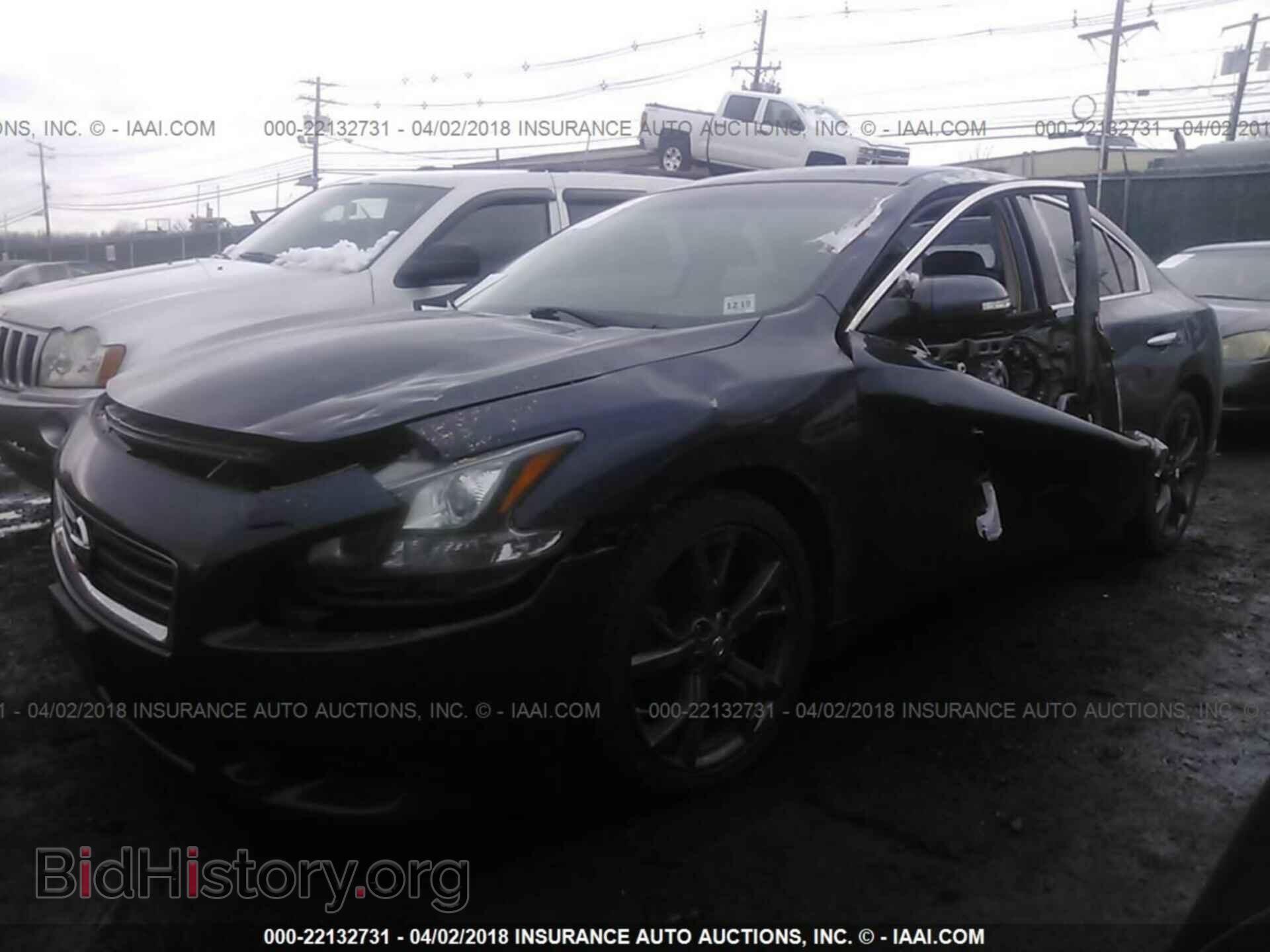 2014 Nissan Maxima - VIN: 1N4AA5AP6EC497352 - Фото 2