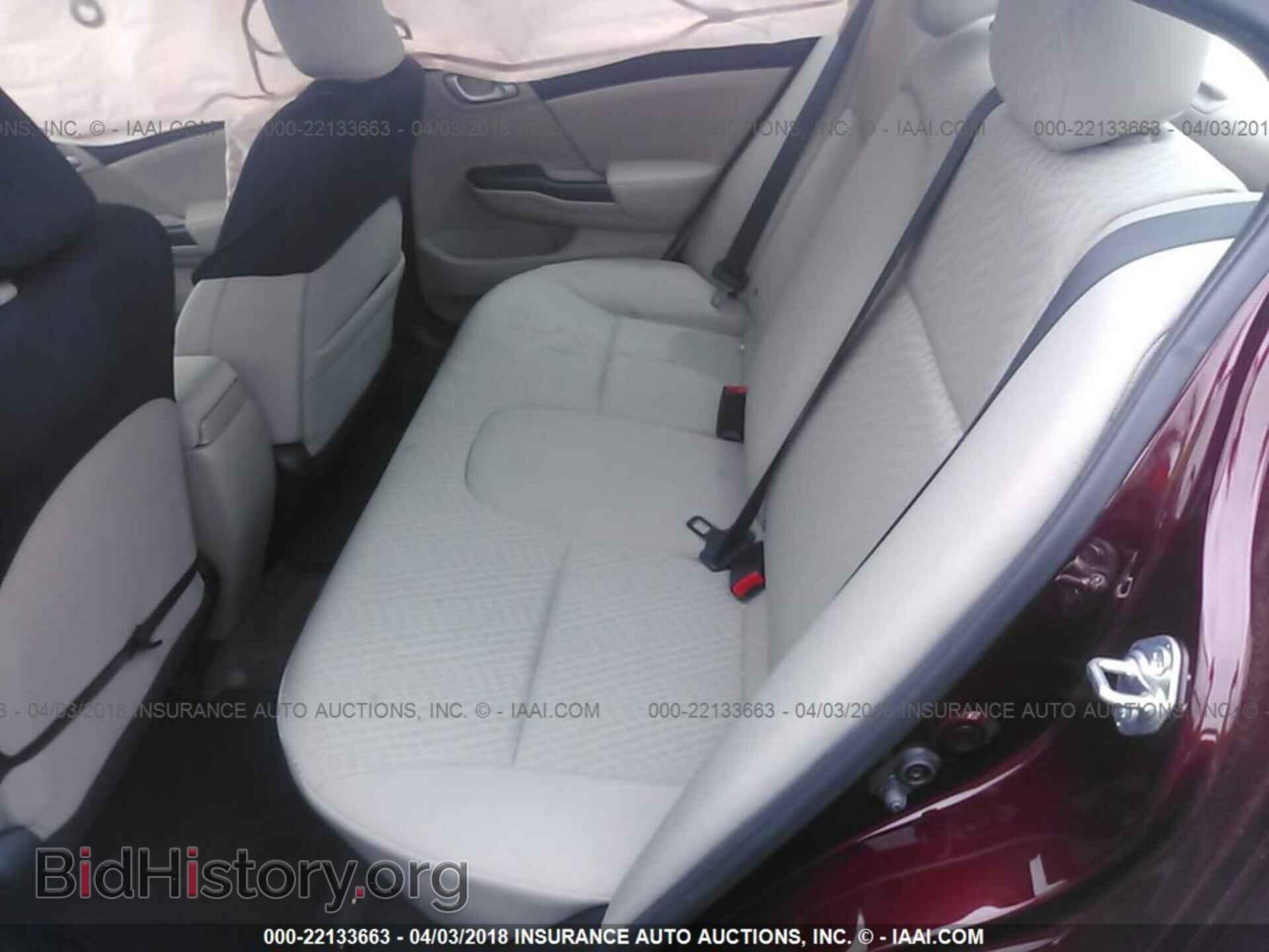 2014 Honda Civic - VIN: 19XFB2F55EE262419 - Фото 8