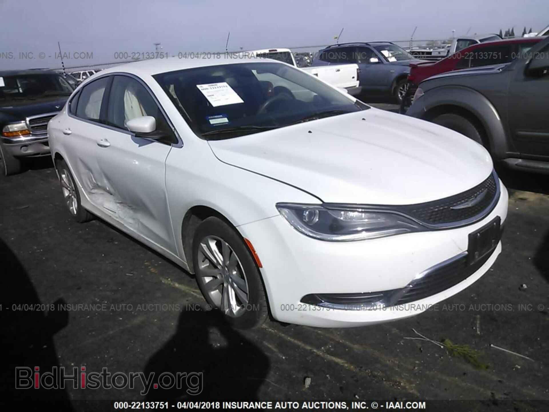 Photo 1C3CCCAB9GN123299 - Chrysler 200 2016