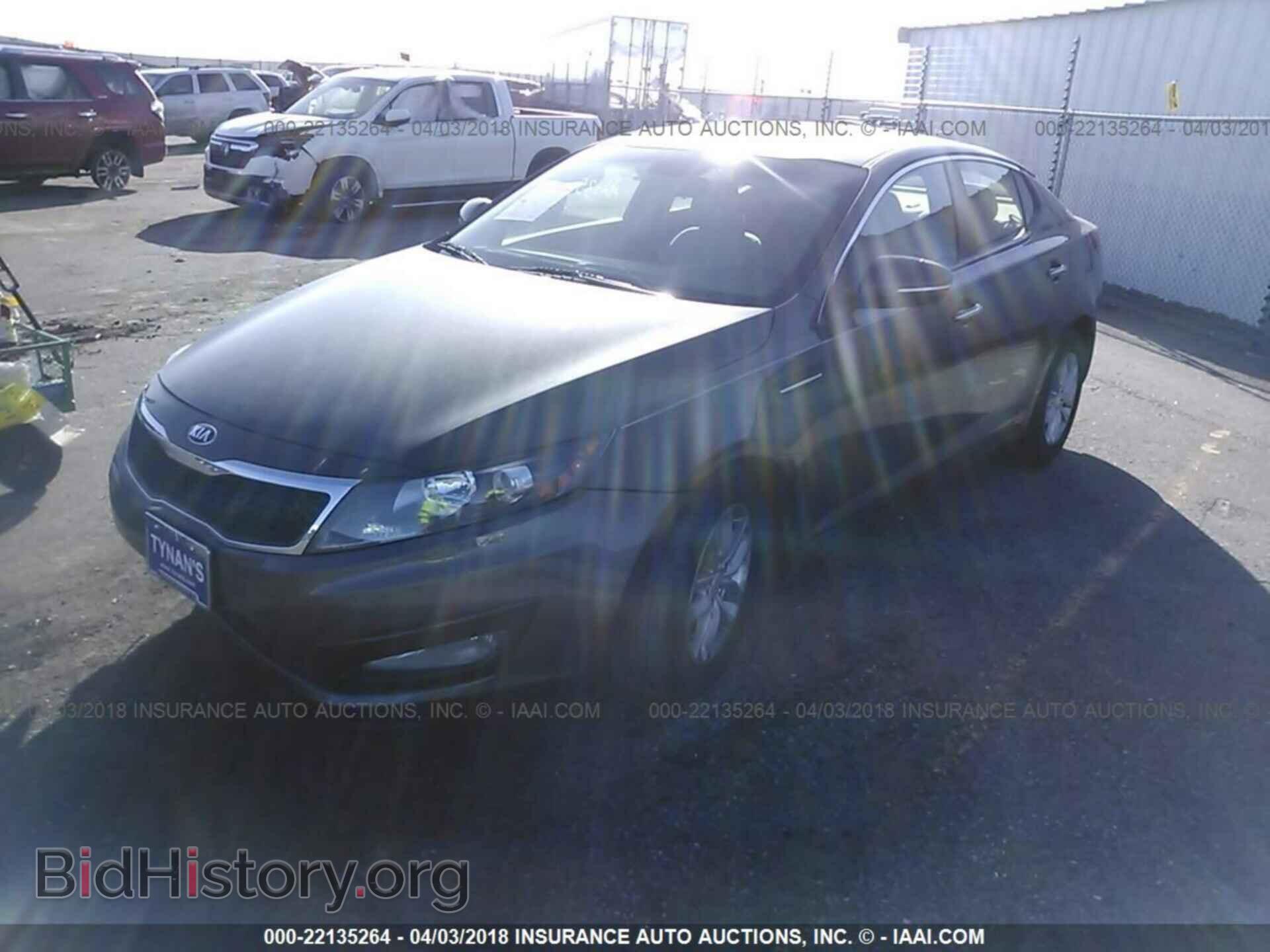 2013 Kia Optima - VIN: 5XXGM4A78DG231898 - Фото 2