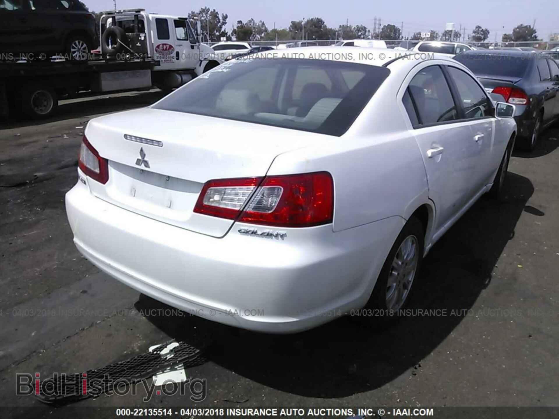 2011 Mitsubishi Galant - VIN: 4A32B2FFXBE004960 - Фото 4