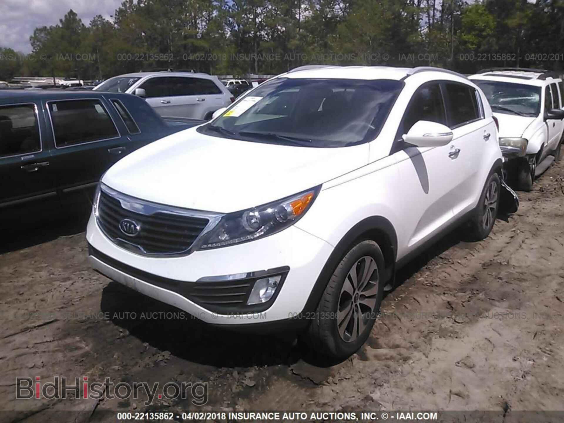2012 Kia Sportage - VIN: KNDPC3A2XC7345121 - Фото 2