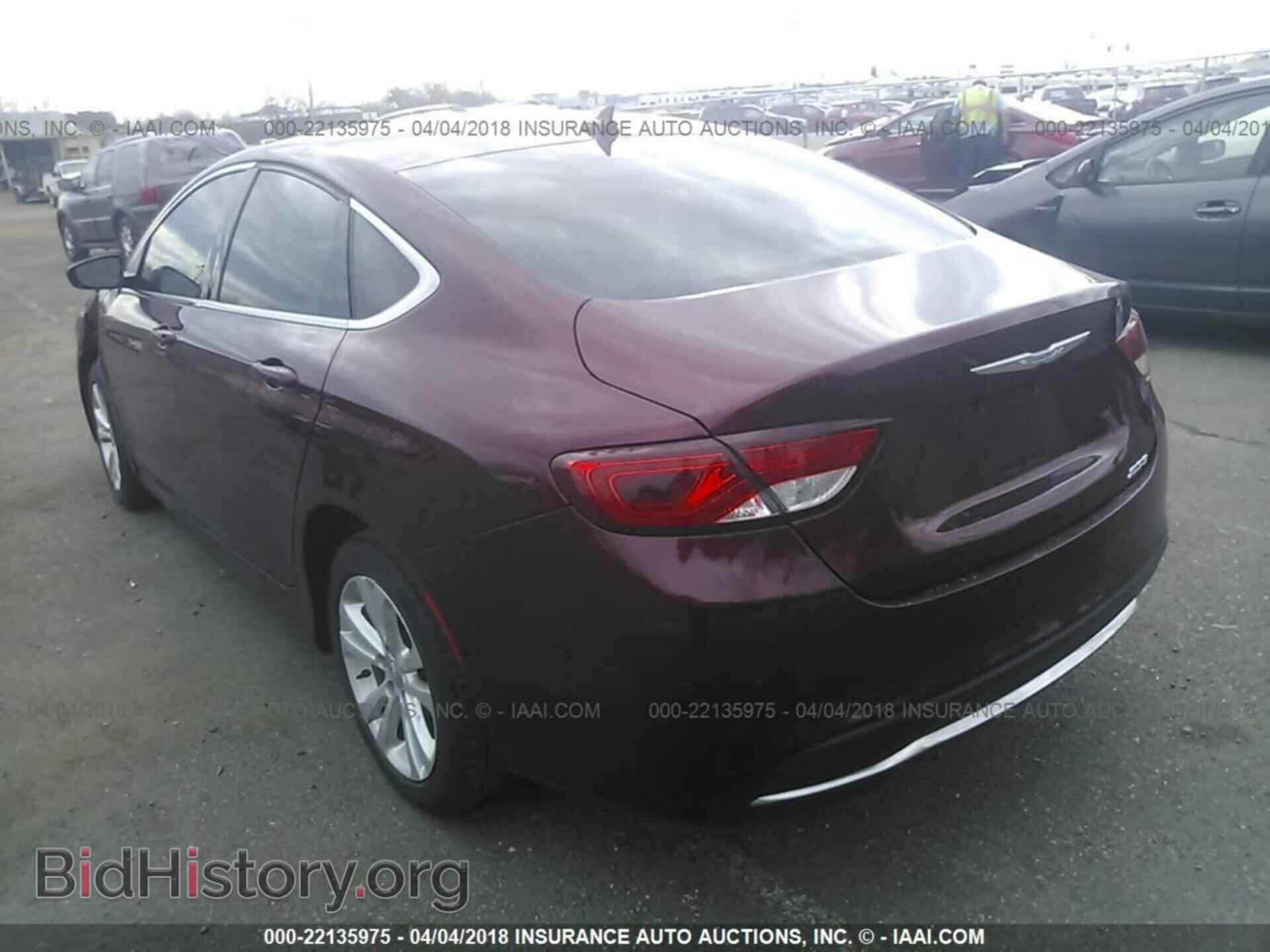 2015 Chrysler 200 - VIN: 1C3CCCAB4FN652951 - Photo 3