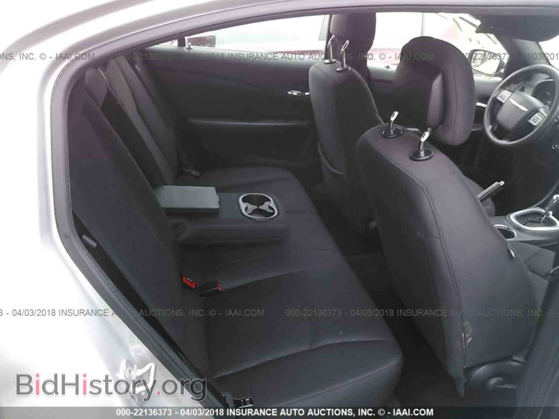 2012 Chrysler 200 - VIN: 1C3CCBABXCN149320 - Фото 8