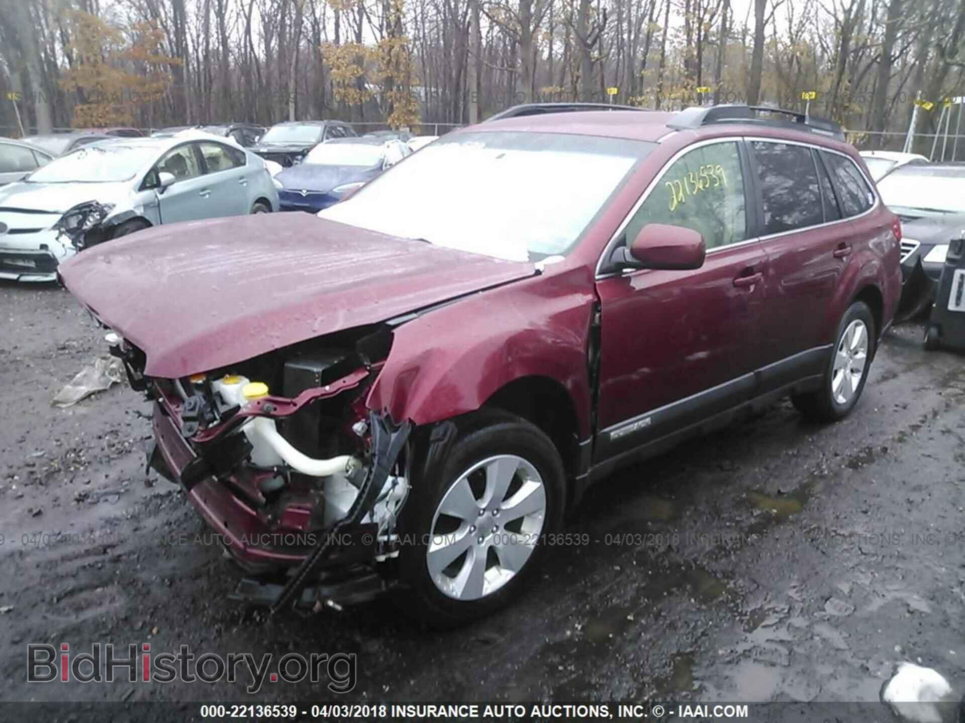2011 Subaru Outback - VIN: 4S4BRBFC5B3331116 - Фото 2