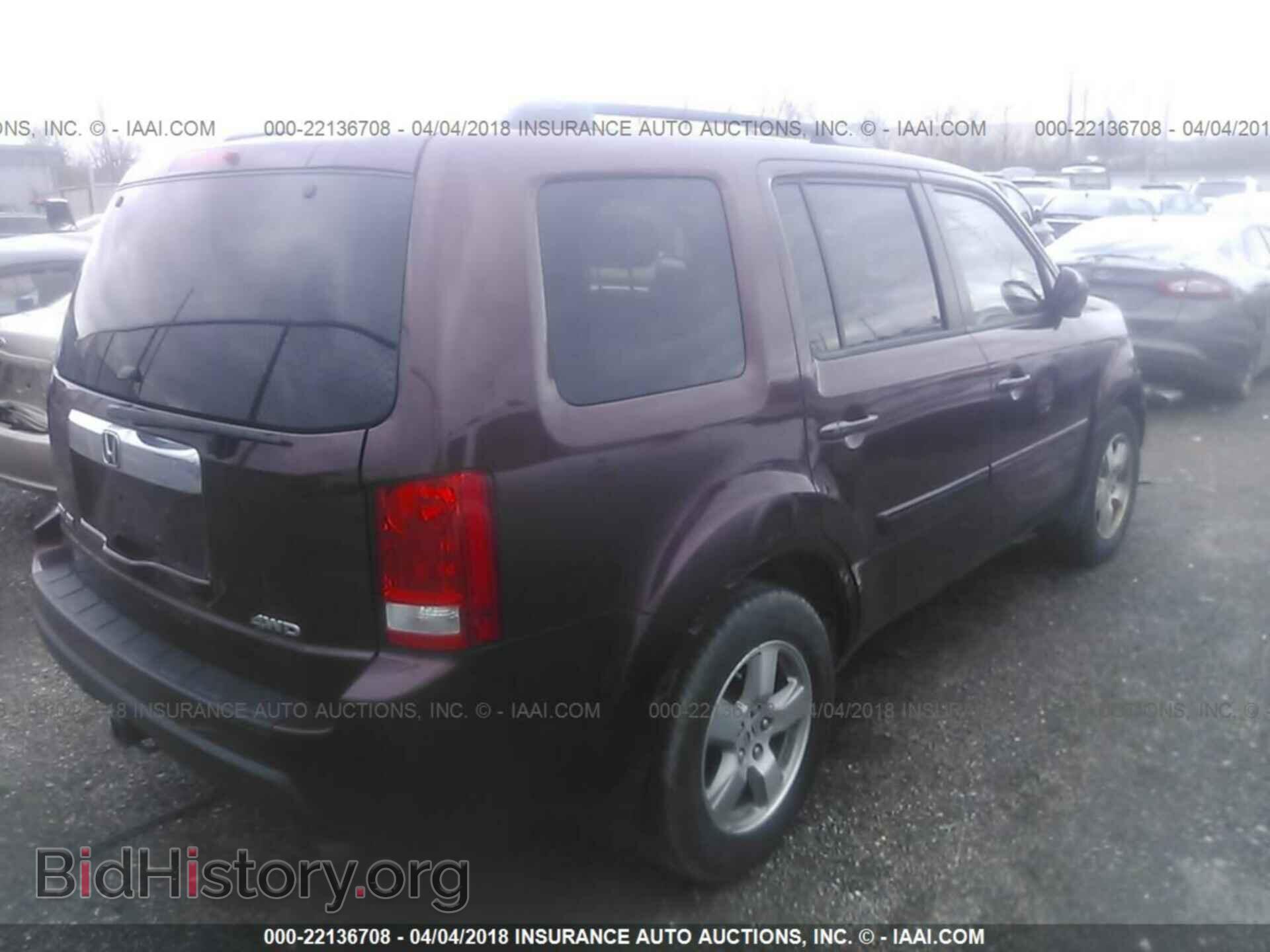 2009 HONDA PILOT - VIN: 5FNYF48609B026663 - Фото 4