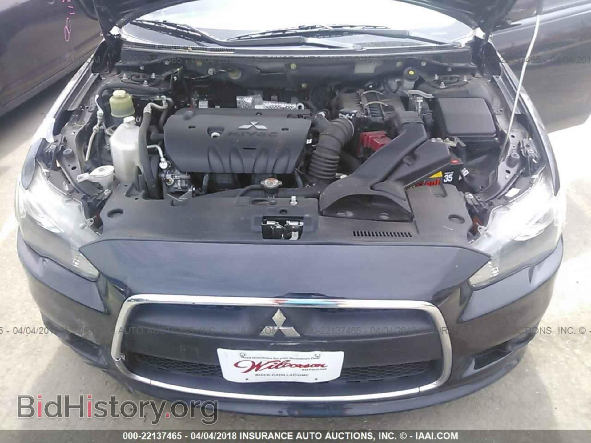 2014 Mitsubishi Lancer - VIN: JA32U8FW0EU022702 - Фото 10