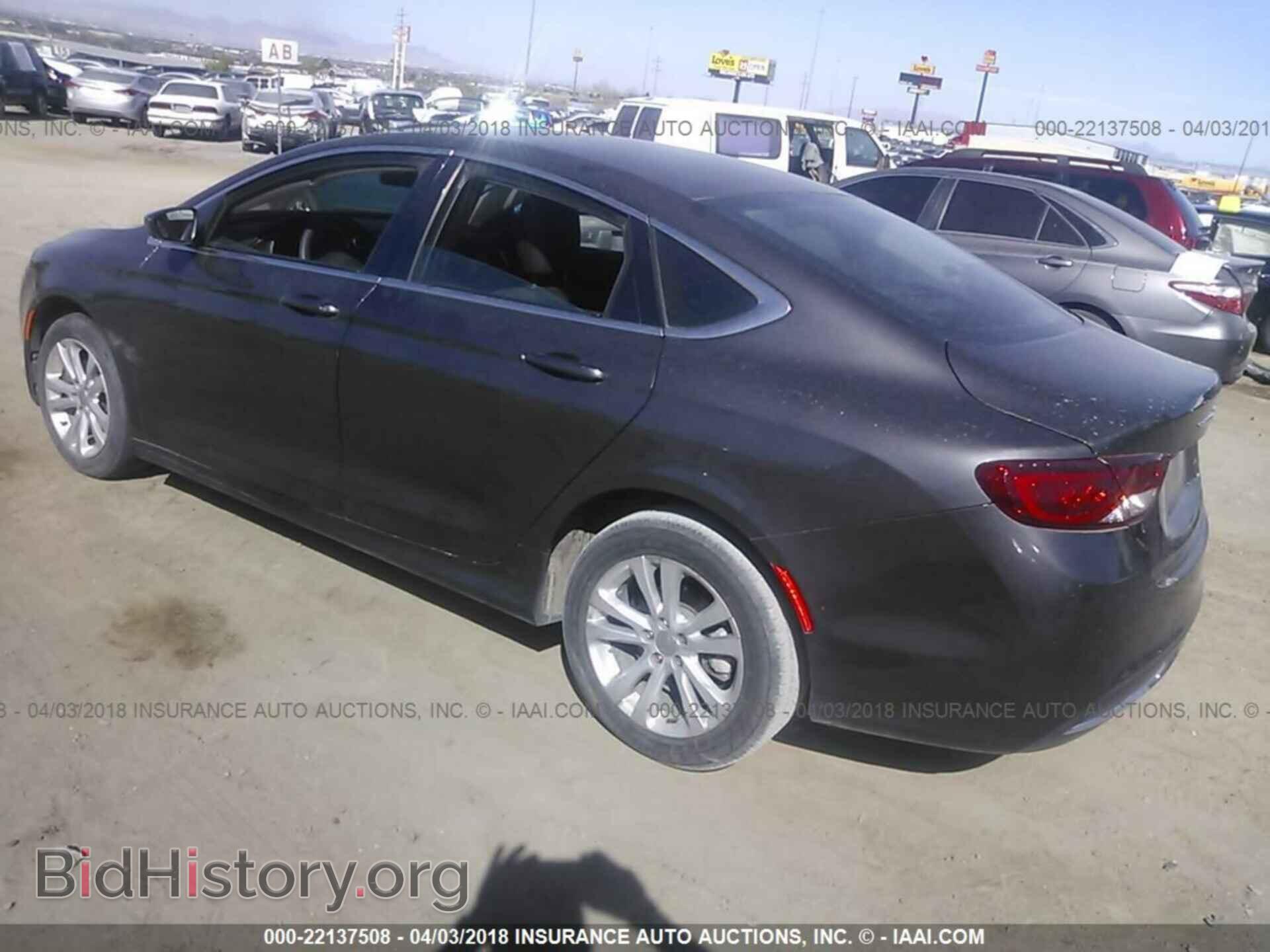 2015 Chrysler 200 - VIN: 1C3CCCAB6FN730730 - Photo 3