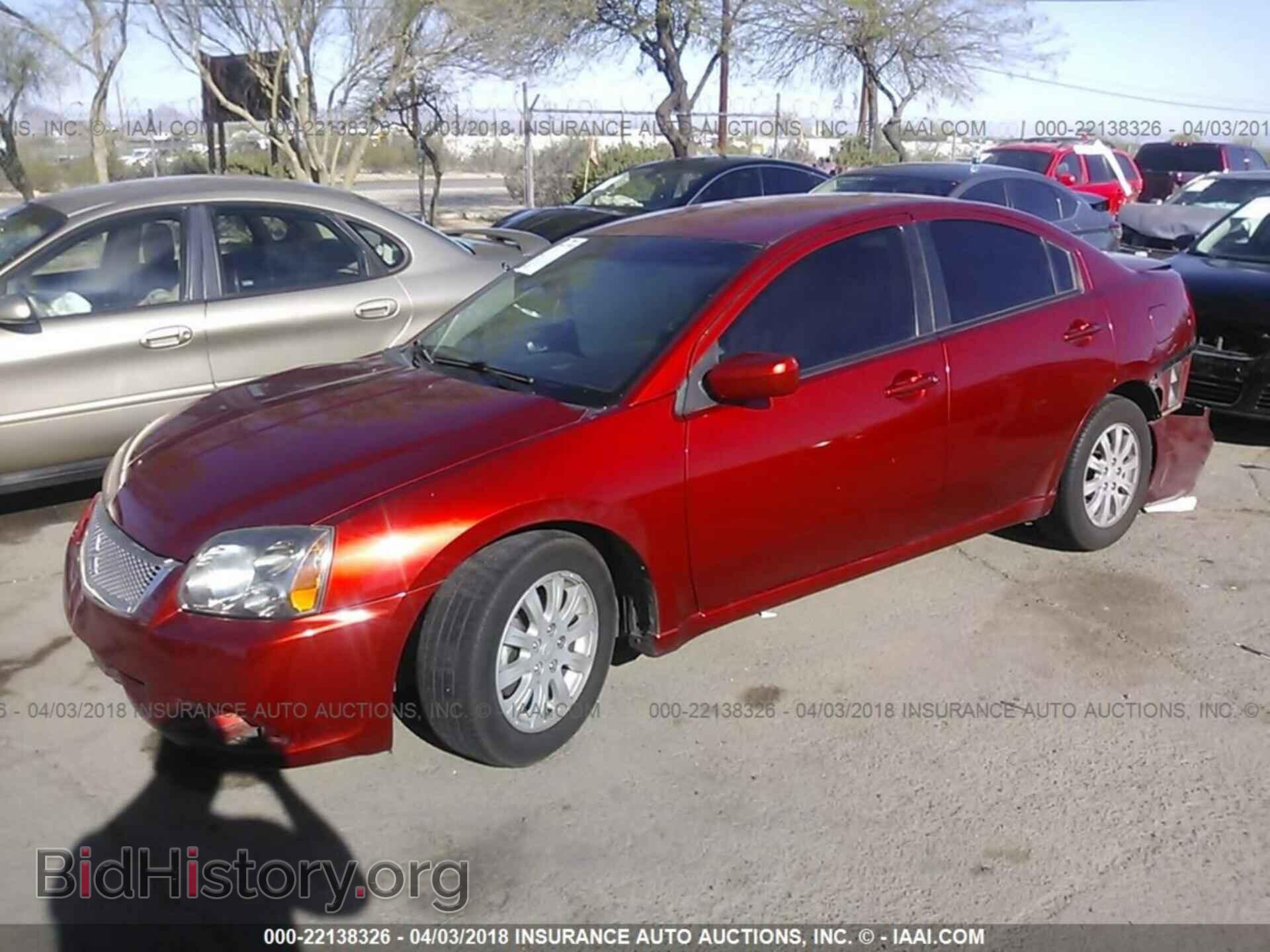 2012 Mitsubishi Galant - VIN: 4A32B2FF9CE008189 - Фото 2