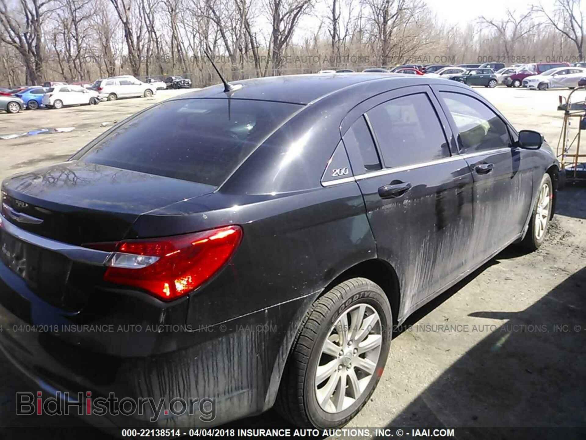 2012 Chrysler 200 - VIN: 1C3CCBBB1CN223898 - Фото 4