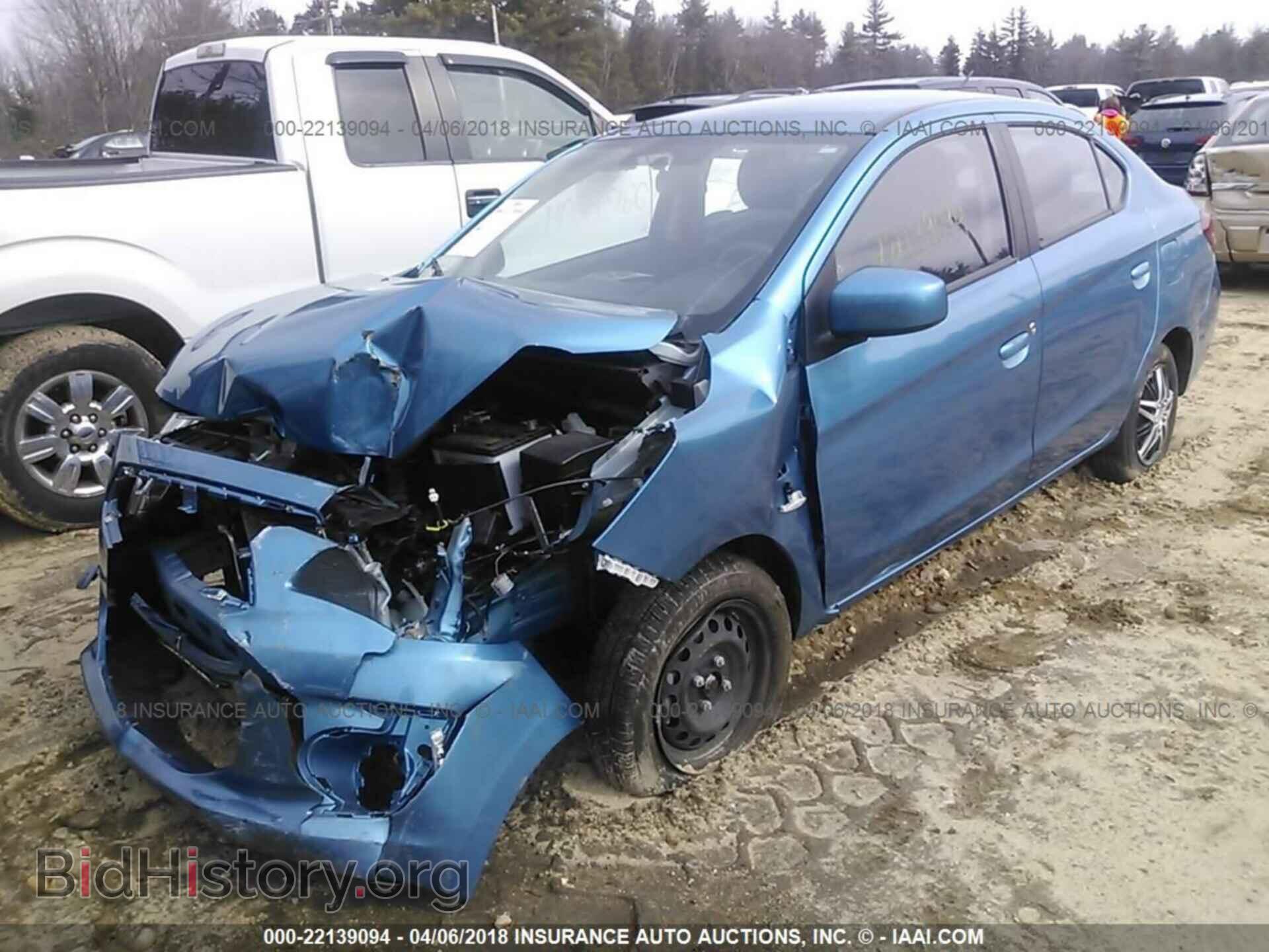 2017 Mitsubishi Mirage - VIN: ML32F3FJ6HHF08338 - Фото 2