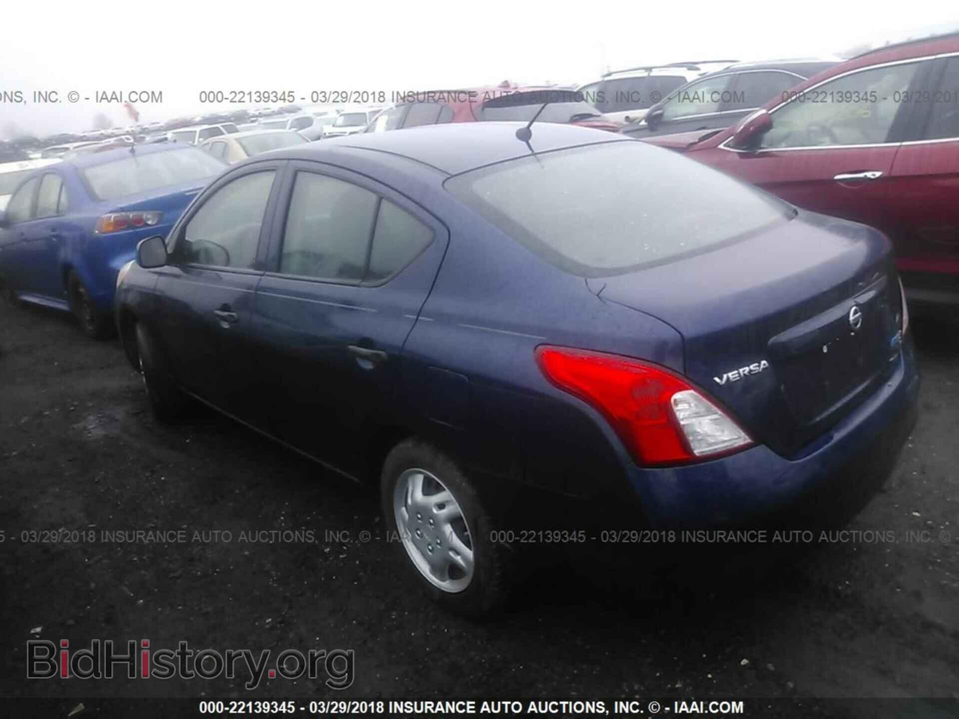 2012 Nissan Versa - VIN: 3N1CN7AP9CL913871 - Фото 3