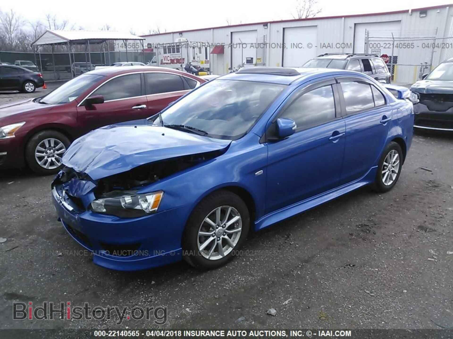 2015 Mitsubishi Lancer - VIN: JA32U2FU5FU018478 - Фото 2