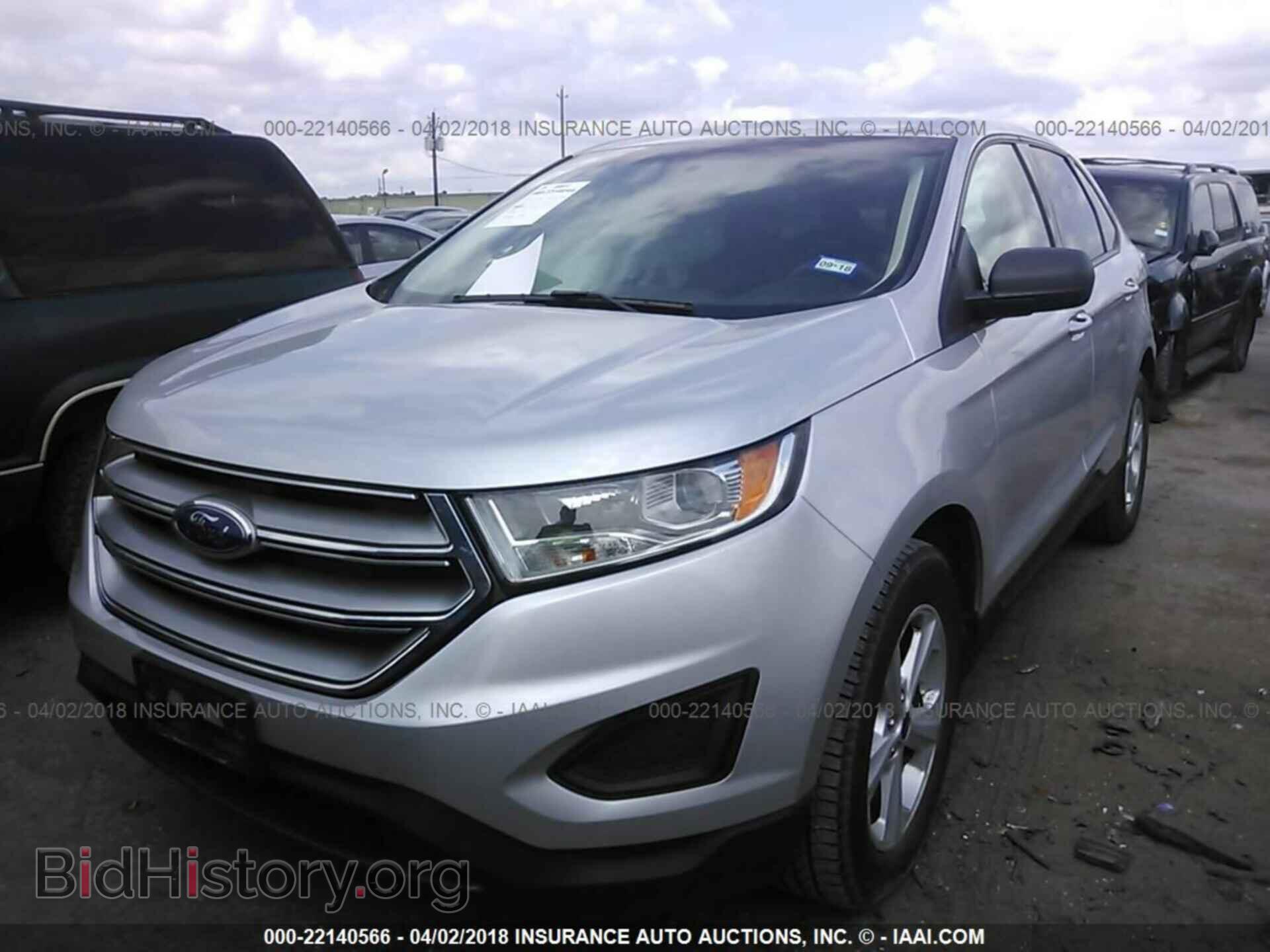 2015 Ford Edge - VIN: 2FMTK3G80FBC26210 - Фото 2