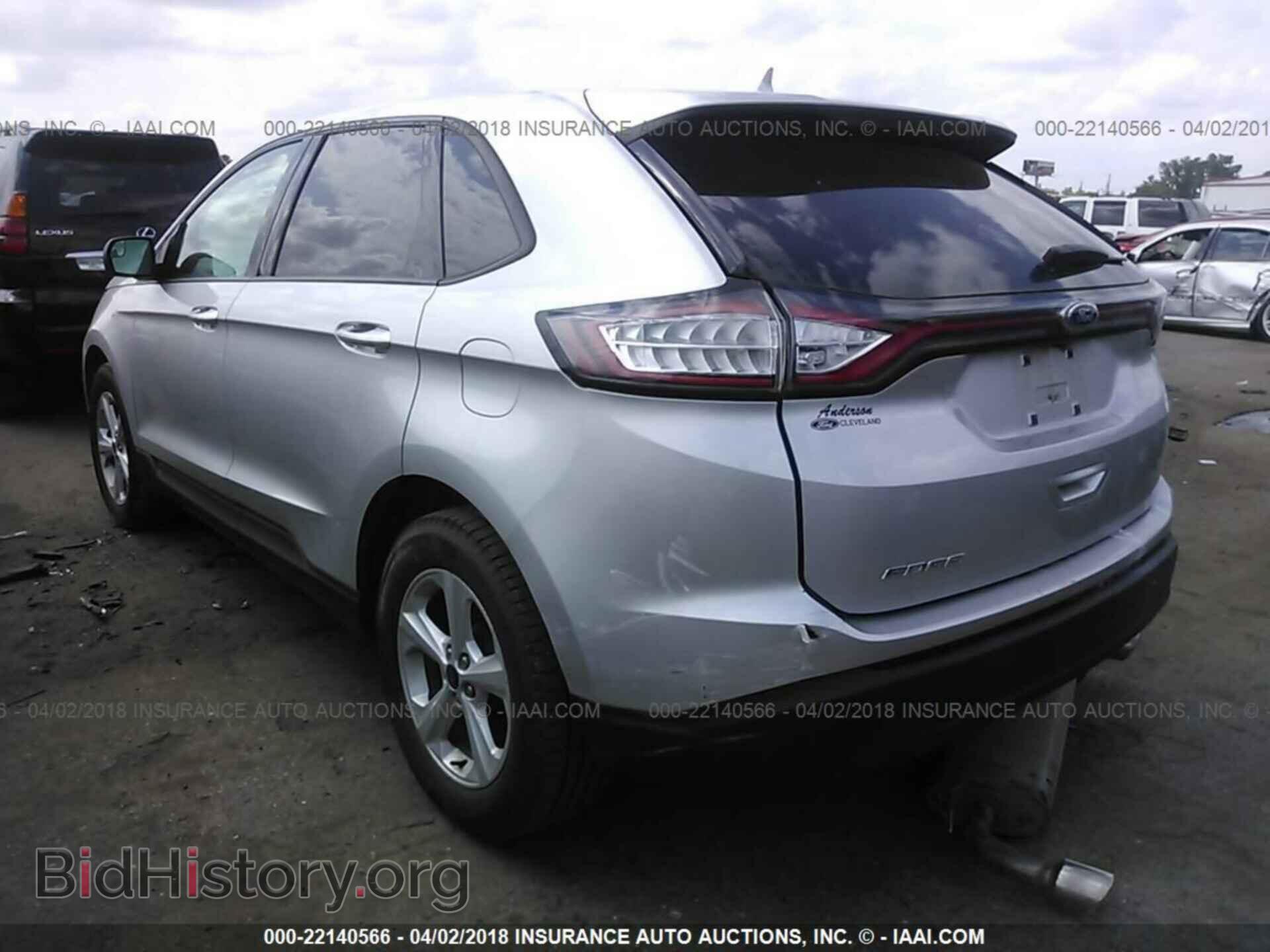 2015 Ford Edge - VIN: 2FMTK3G80FBC26210 - Фото 3