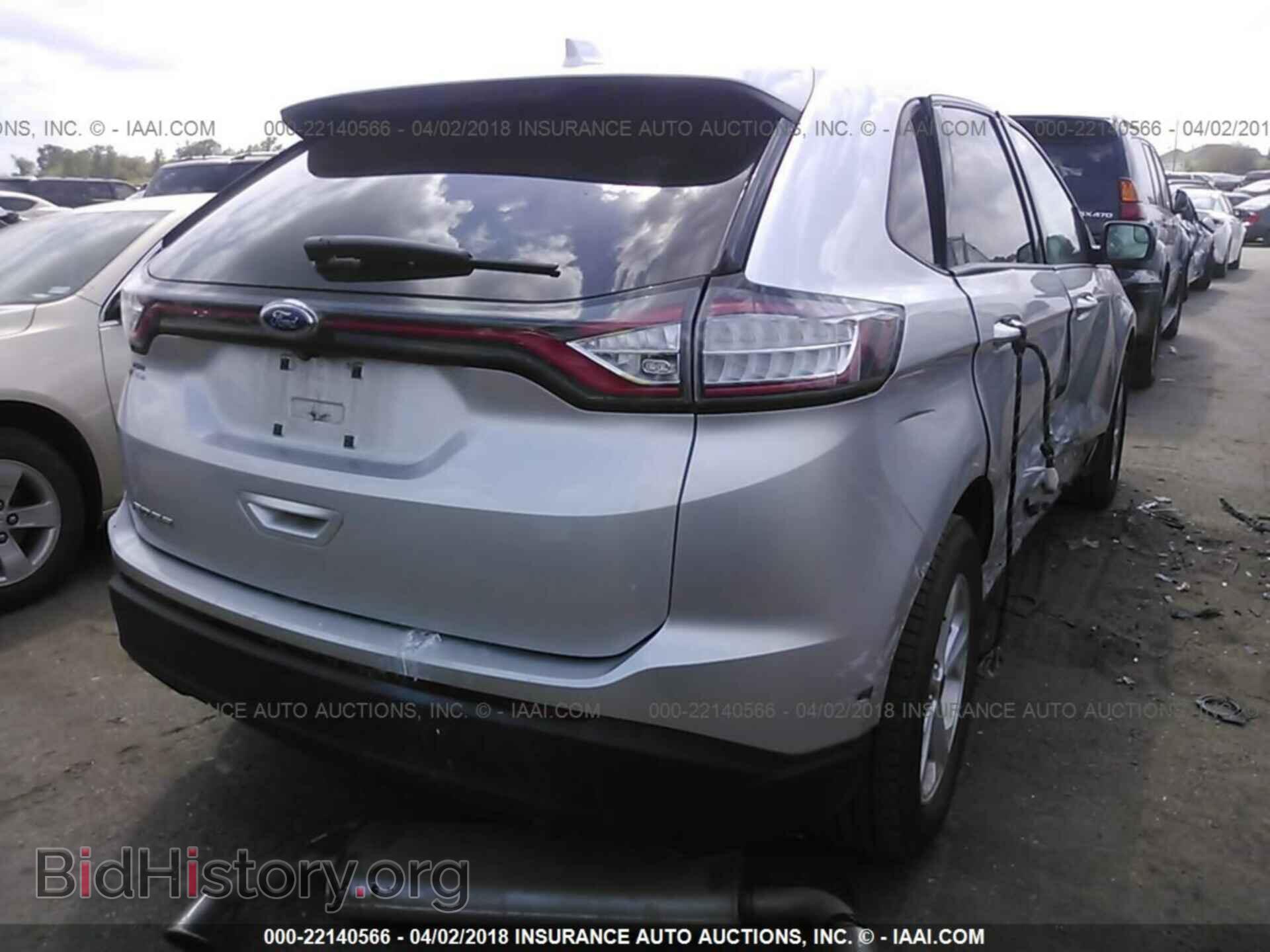 2015 Ford Edge - VIN: 2FMTK3G80FBC26210 - Фото 4