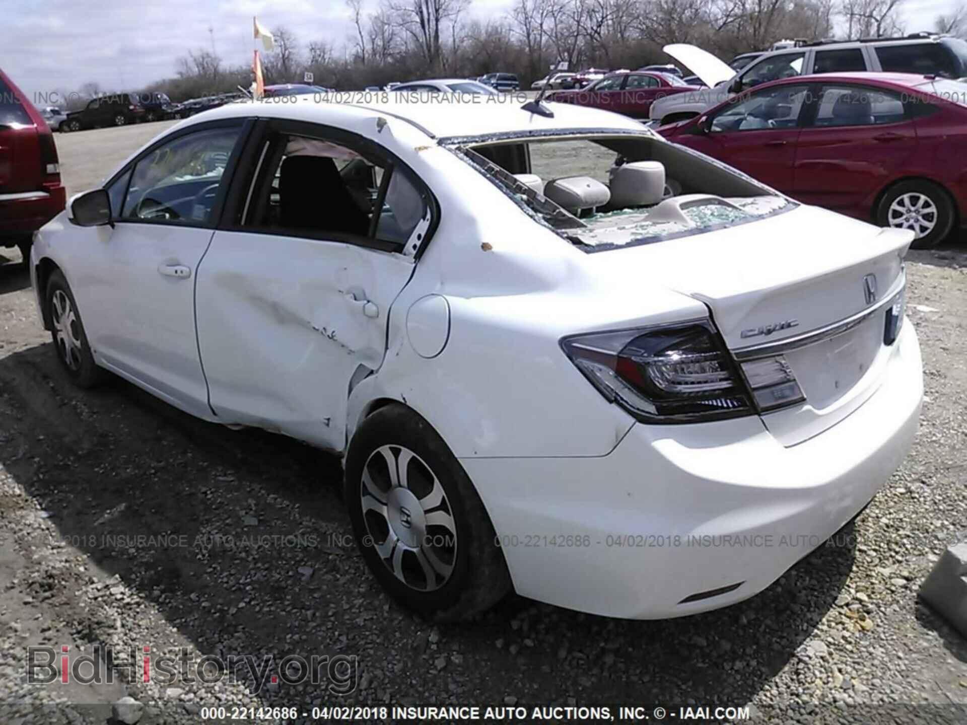 2014 Honda Civic - VIN: 19XFB4F22EE001217 - Фото 3