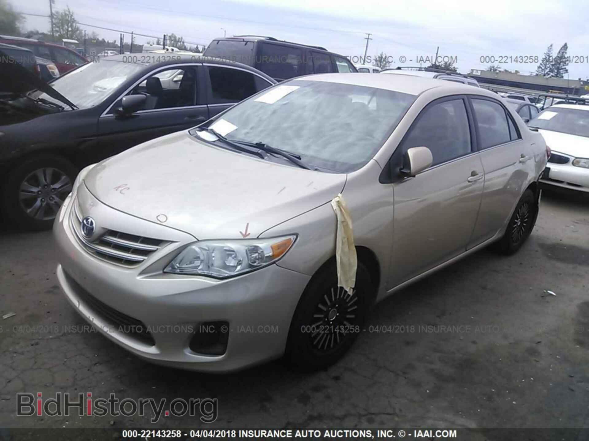 2013 Toyota Corolla - VIN: 5YFBU4EE8DP155285 - Фото 2