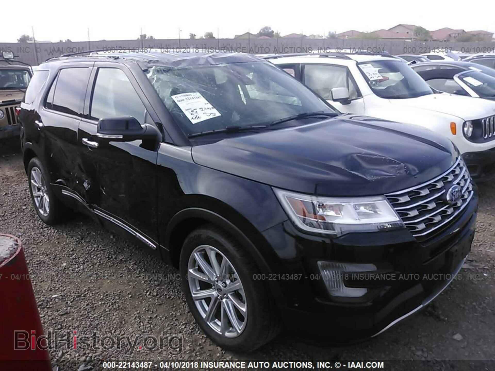 Фотография 1FM5K7F8XHGD96992 - Ford Explorer 2017