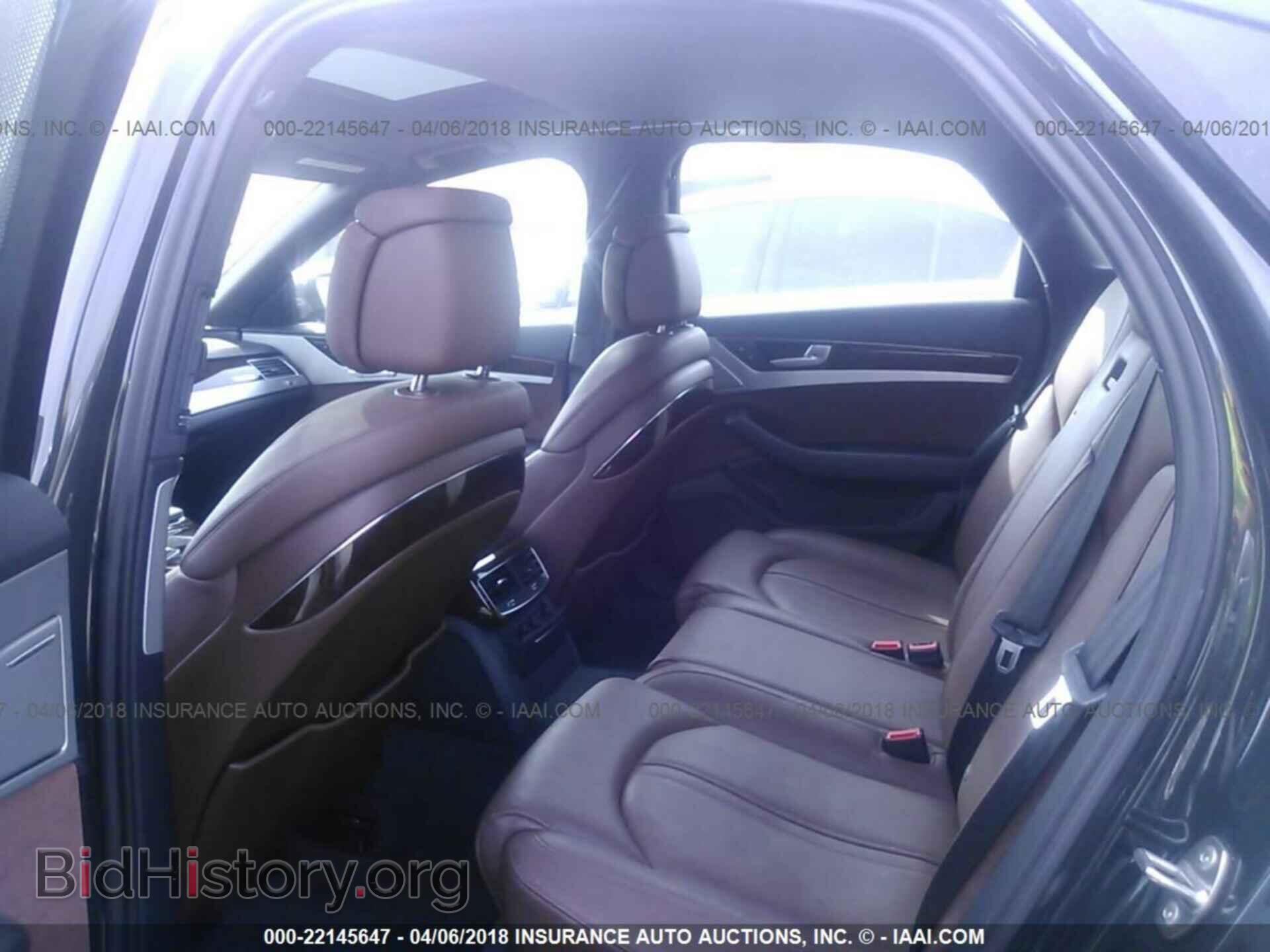 2014 Audi A8 - VIN: WAUAGAFD0EN006887 - Фото 8