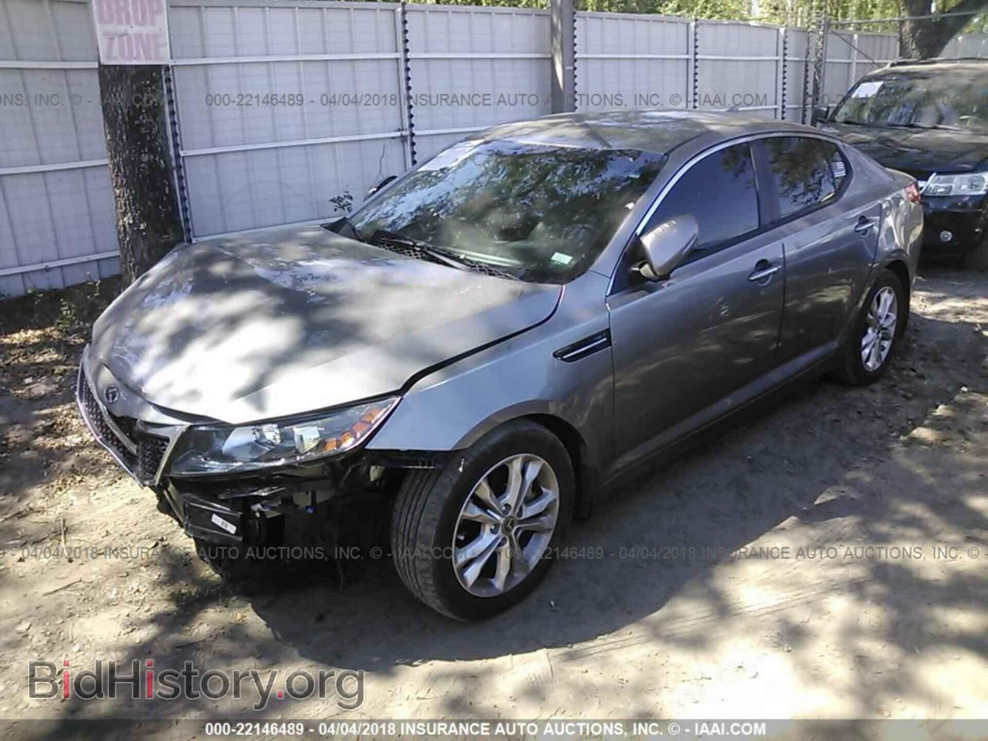 2013 Kia Optima - VIN: 5XXGN4A76DG156308 - Фото 2