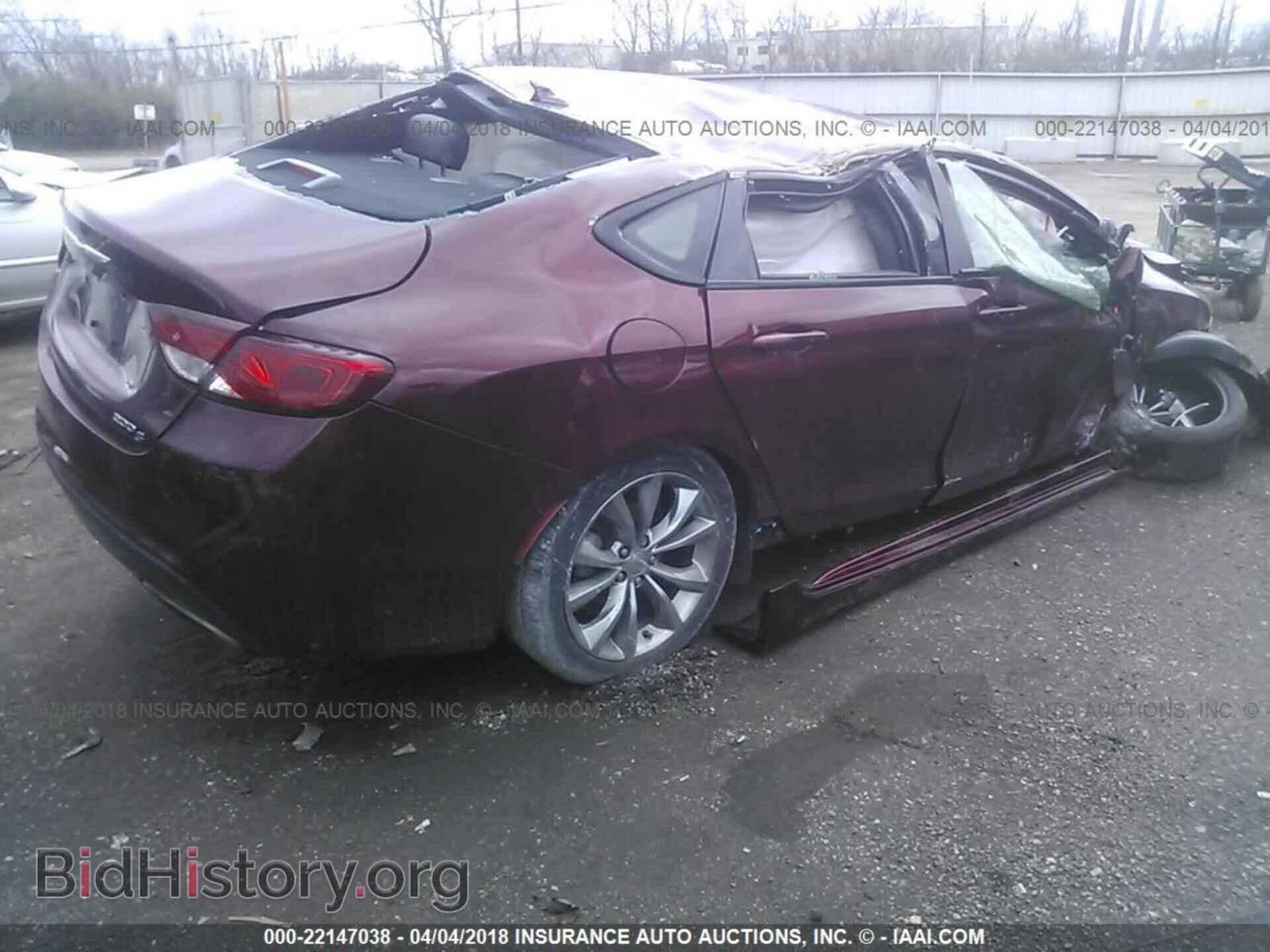 2015 Chrysler 200 - VIN: 1C3CCCBB7FN751259 - Photo 4