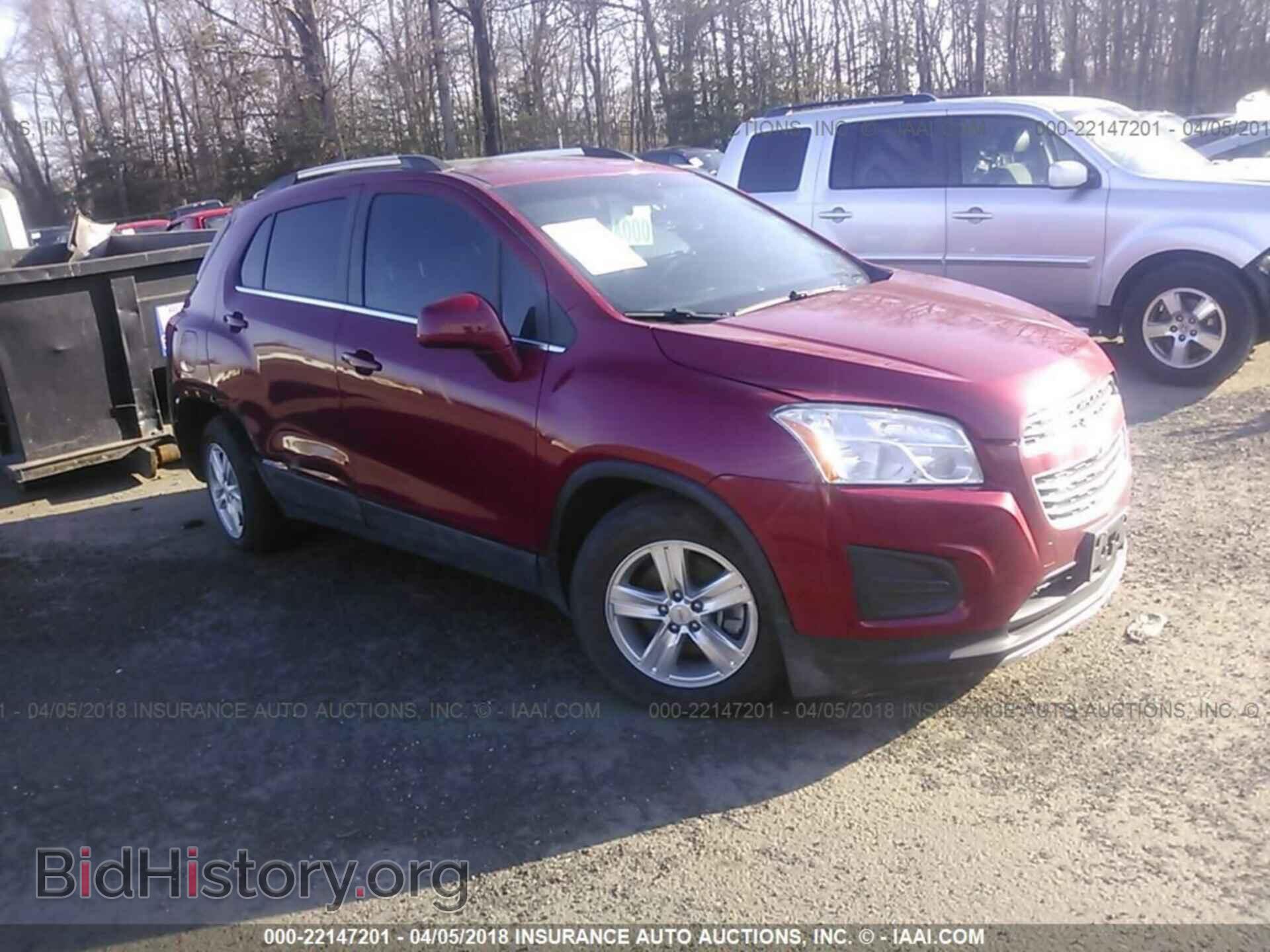 Фотография KL7CJLSB8FB104501 - Chevrolet Trax 2015