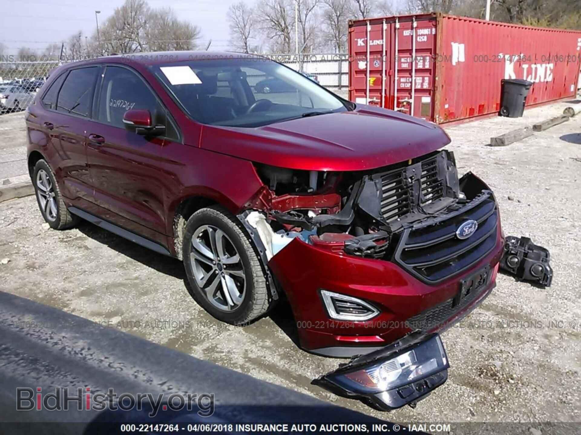 Фотография 2FMTK4AP0FBB96471 - Ford Edge 2015